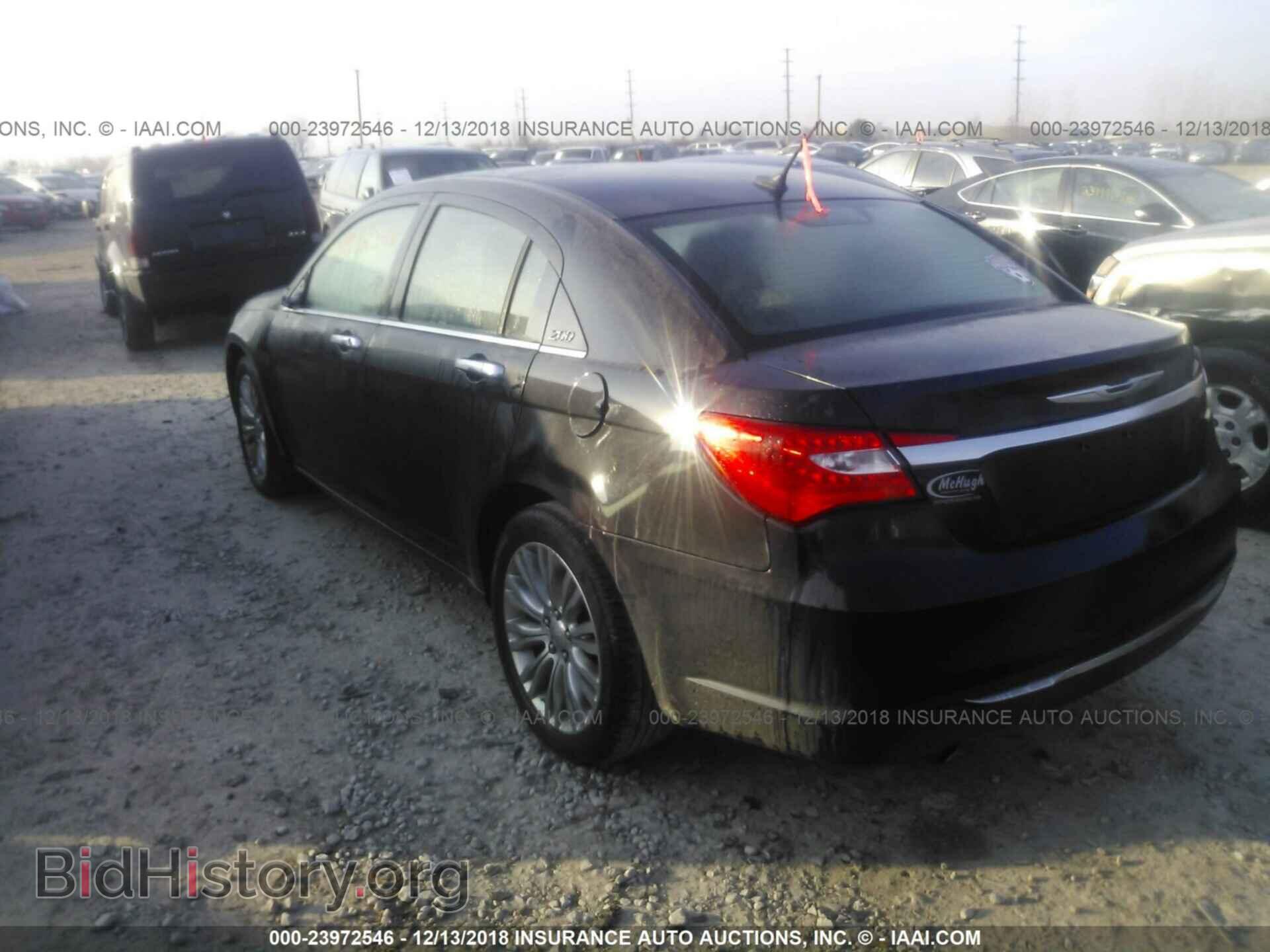 2012 CHRYSLER 200 - VIN: 1C3CCBCG2CN250294 - Фото 3