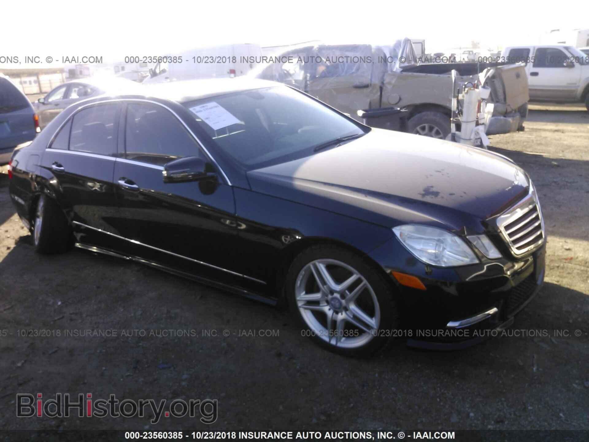 Photo WDDHF8JB4DA687781 - MERCEDES-BENZ E 2013