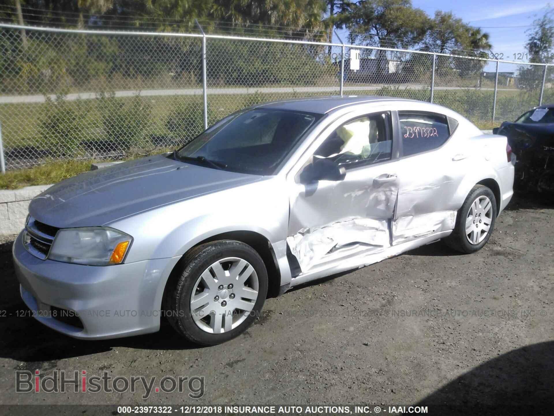 2012 DODGE AVENGER - VIN: 1C3CDZAB4CN285996 - Фото 2