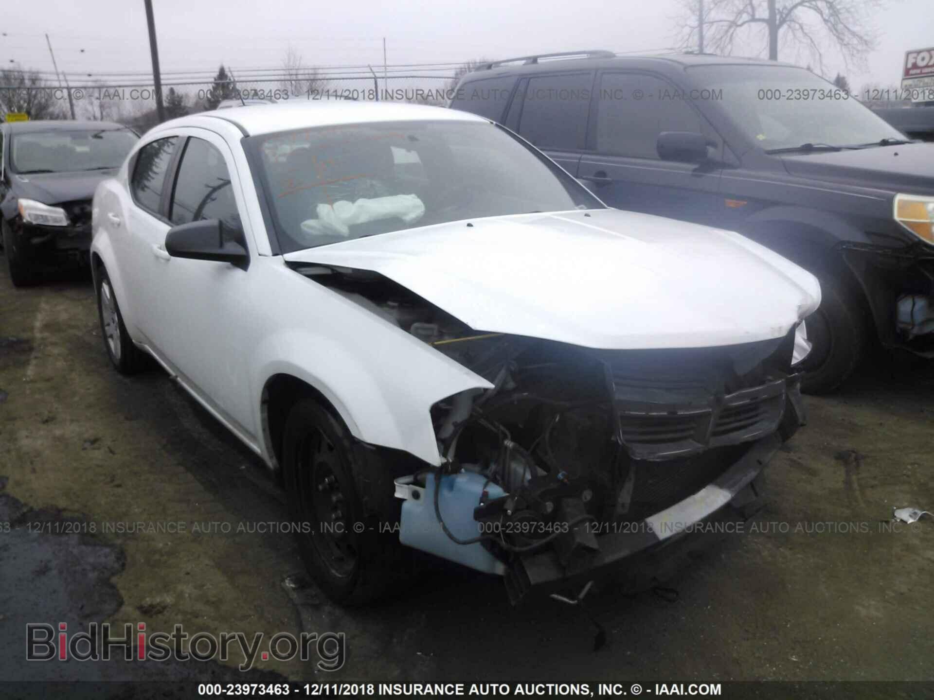 Photo 1C3CDZAB8DN567205 - DODGE AVENGER 2013