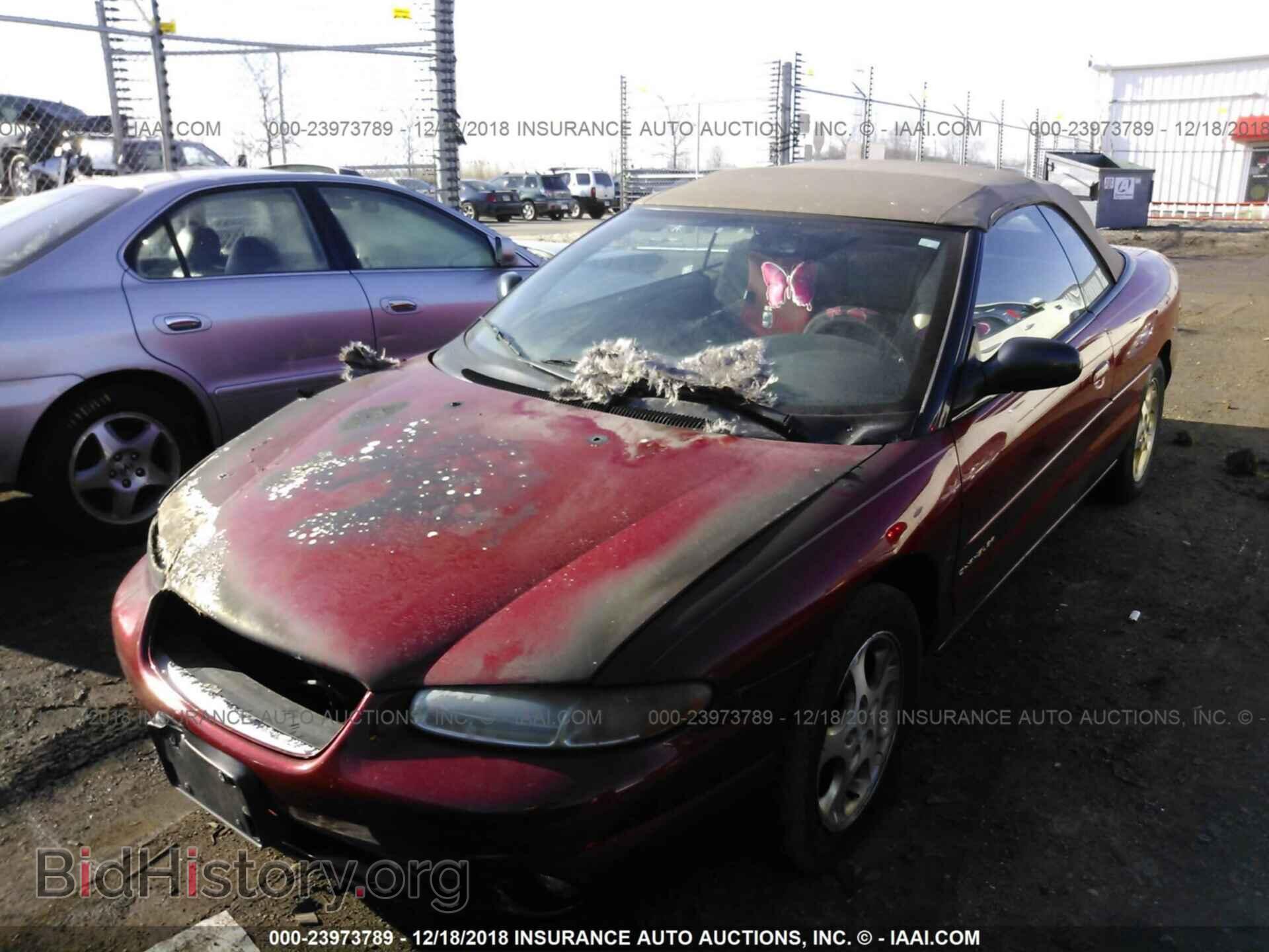 2000 CHRYSLER SEBRING - VIN: 3C3EL55H5YT213960 - Фото 2