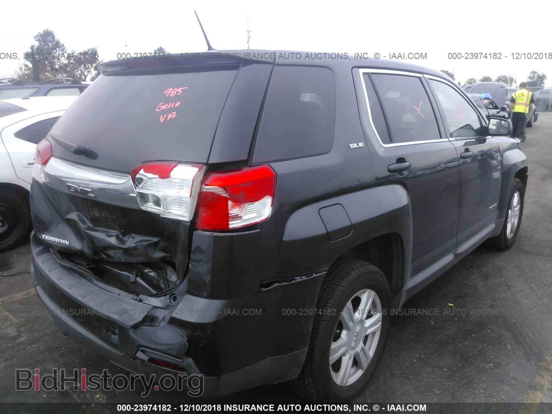 2014 GMC TERRAIN - VIN: 2GKALMEK7E6126419 - Фото 4