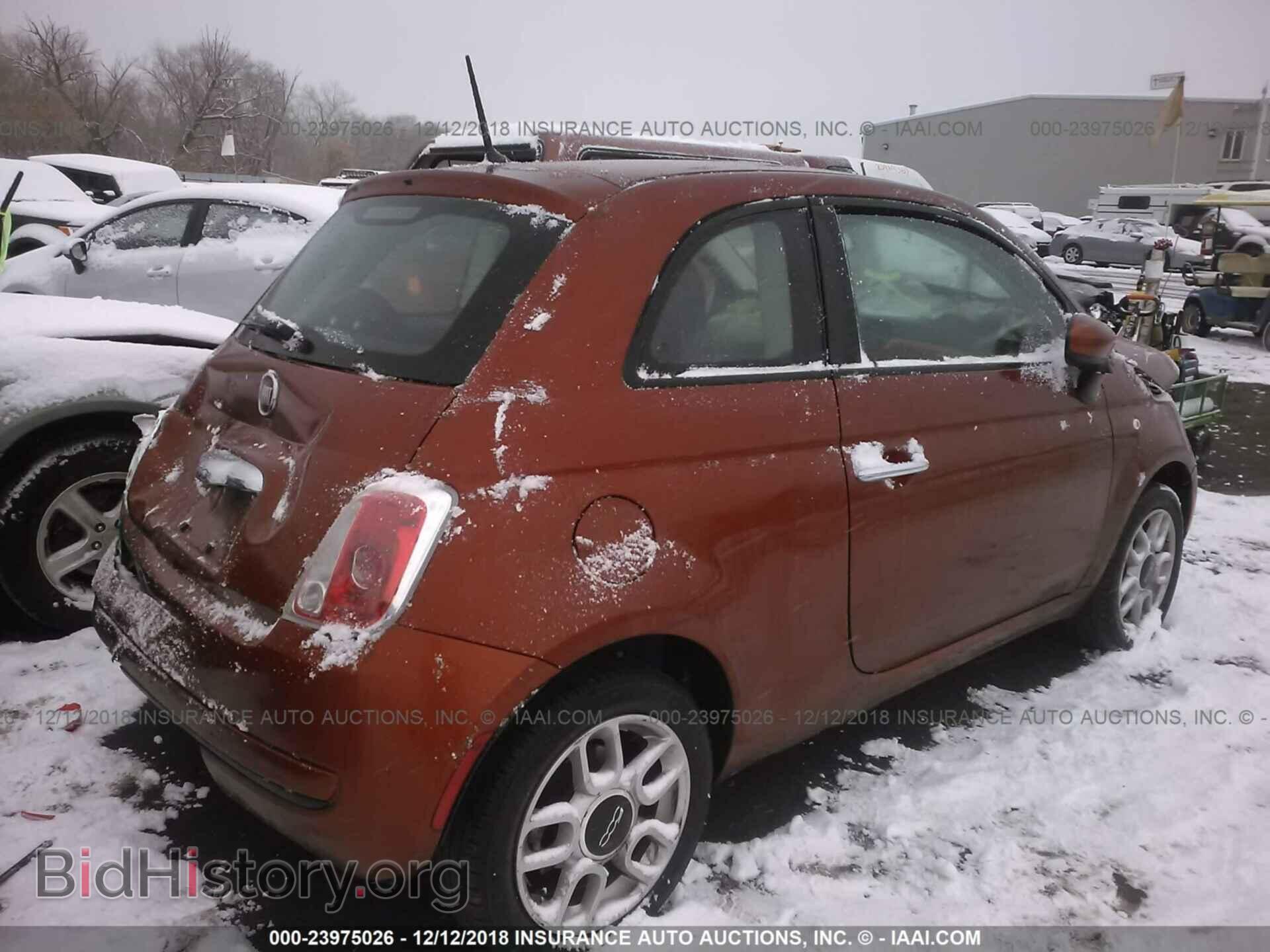 2015 FIAT 500 - VIN: 3C3CFFAR6FT623876 - Photo 4
