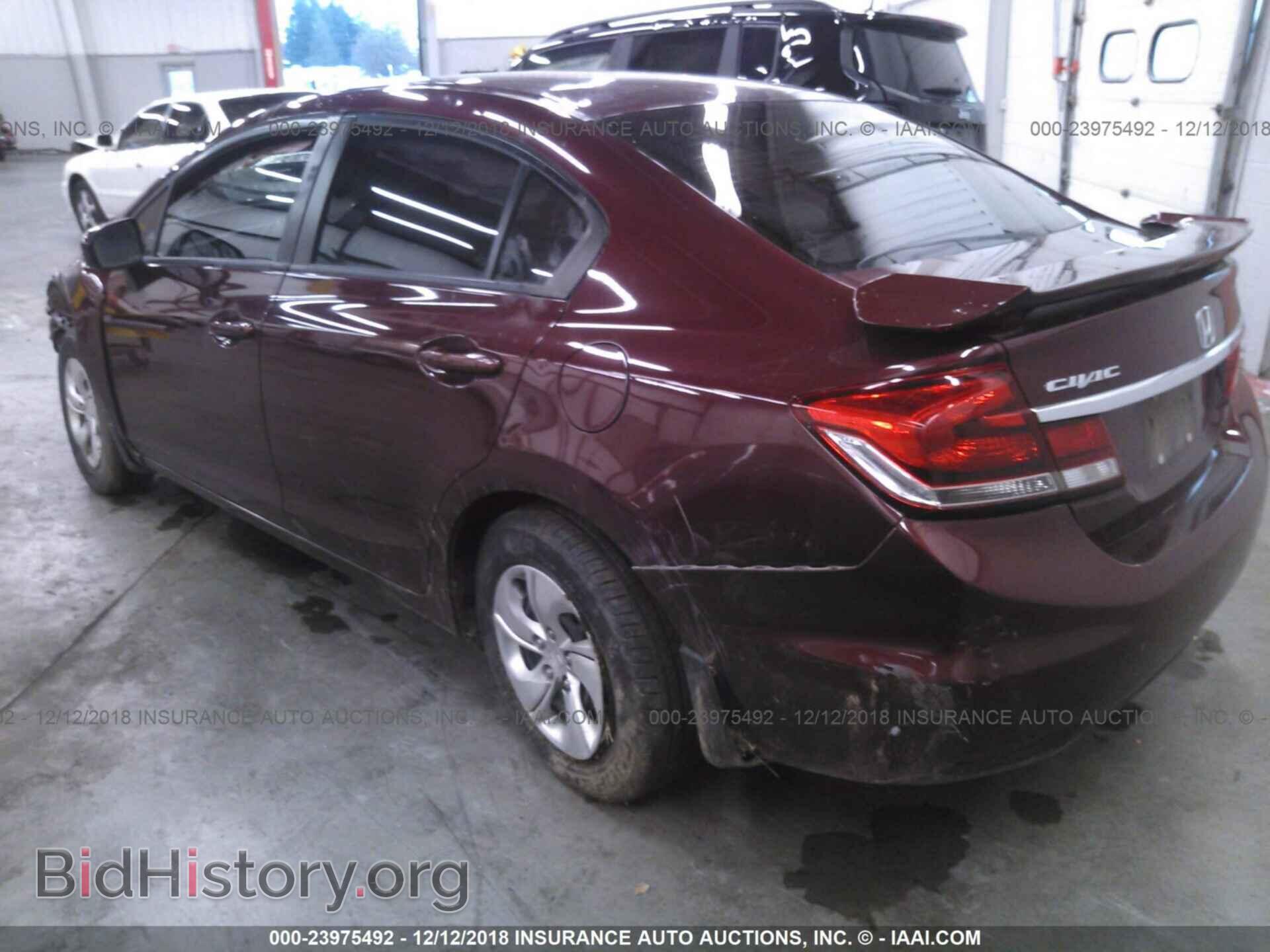 2014 HONDA CIVIC - VIN: 19XFB2F51EE212424 - Фото 3