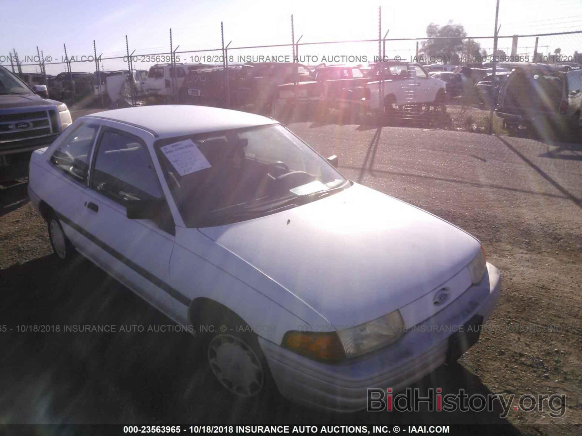 Photo 1FAPP11J3NW198915 - FORD ESCORT 1992