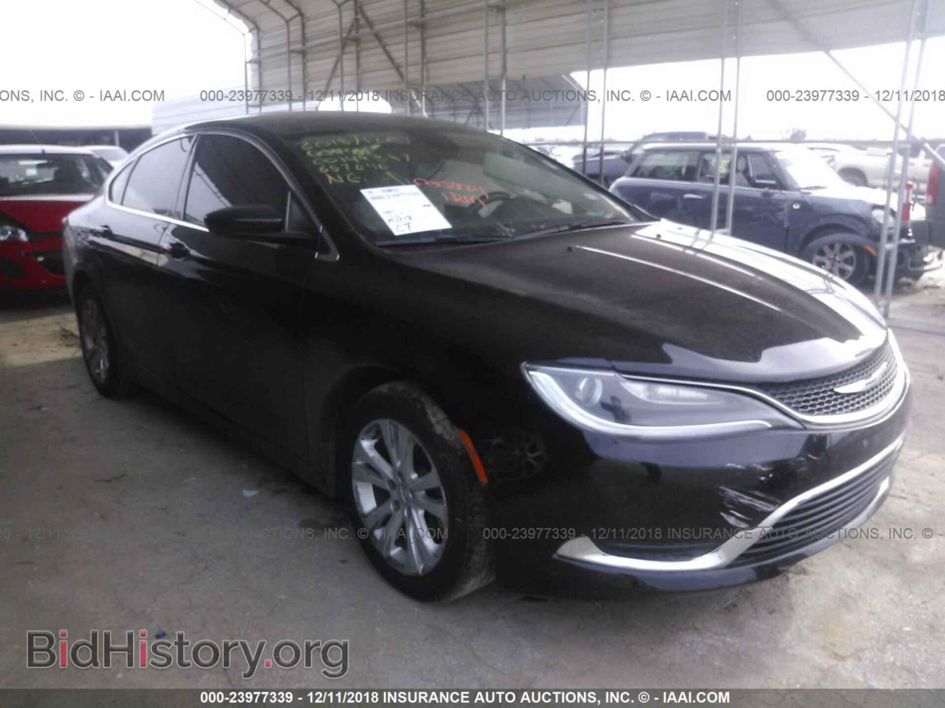 Photo 1C3CCCAB1FN657640 - CHRYSLER 200 2015