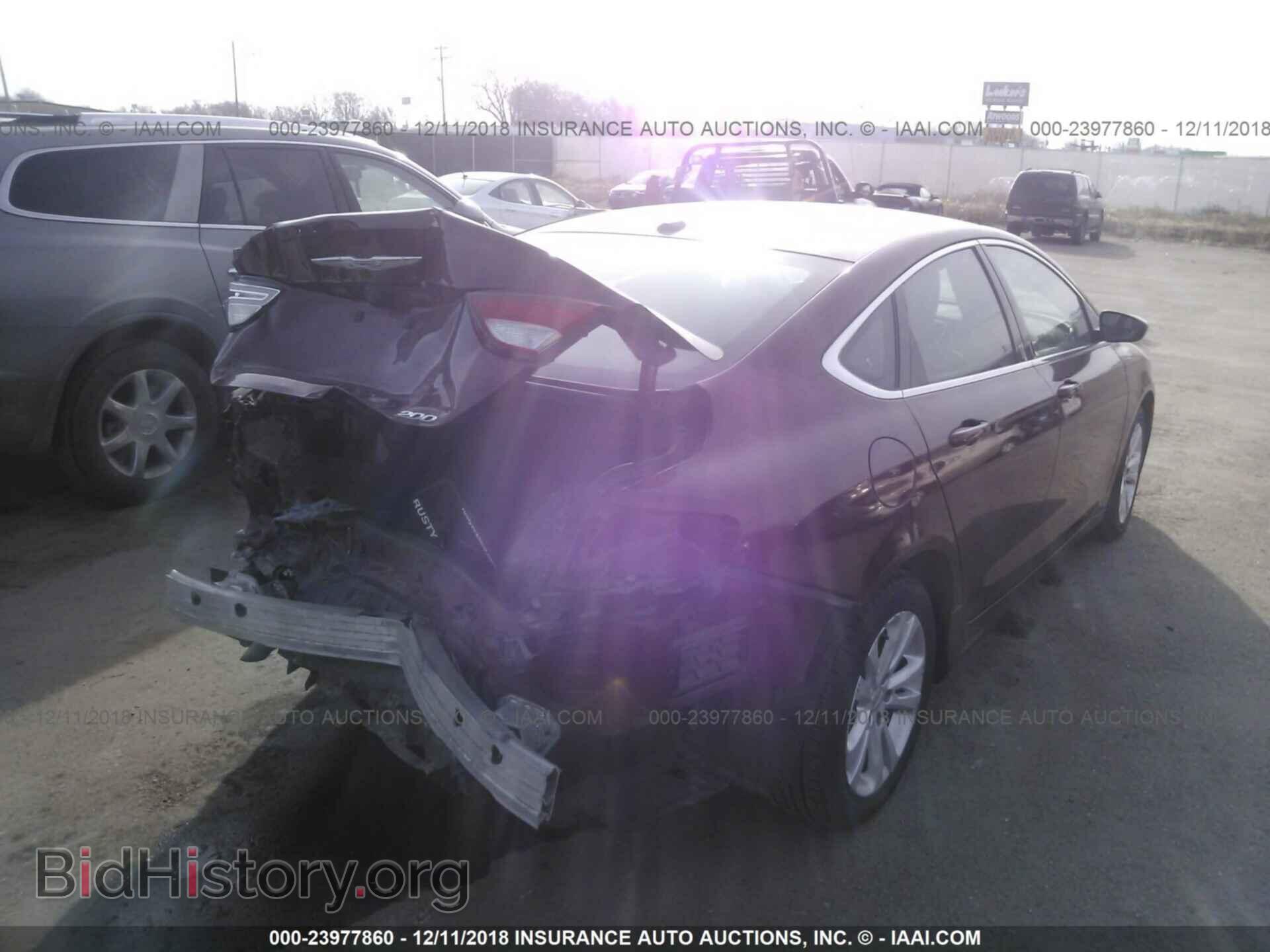 2016 CHRYSLER 200 - VIN: 1C3CCCAB1GN155048 - Photo 4