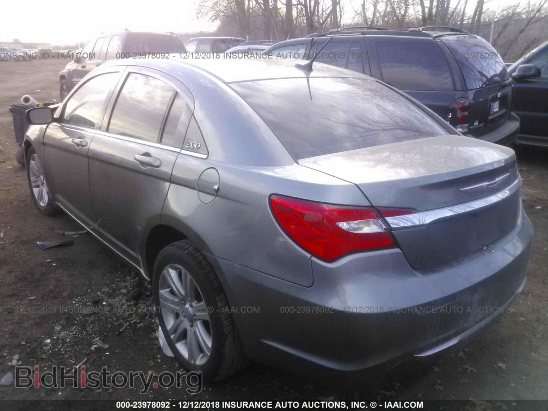 2012 CHRYSLER 200 - VIN: 1C3CCBBB6CN283871 - Фото 3