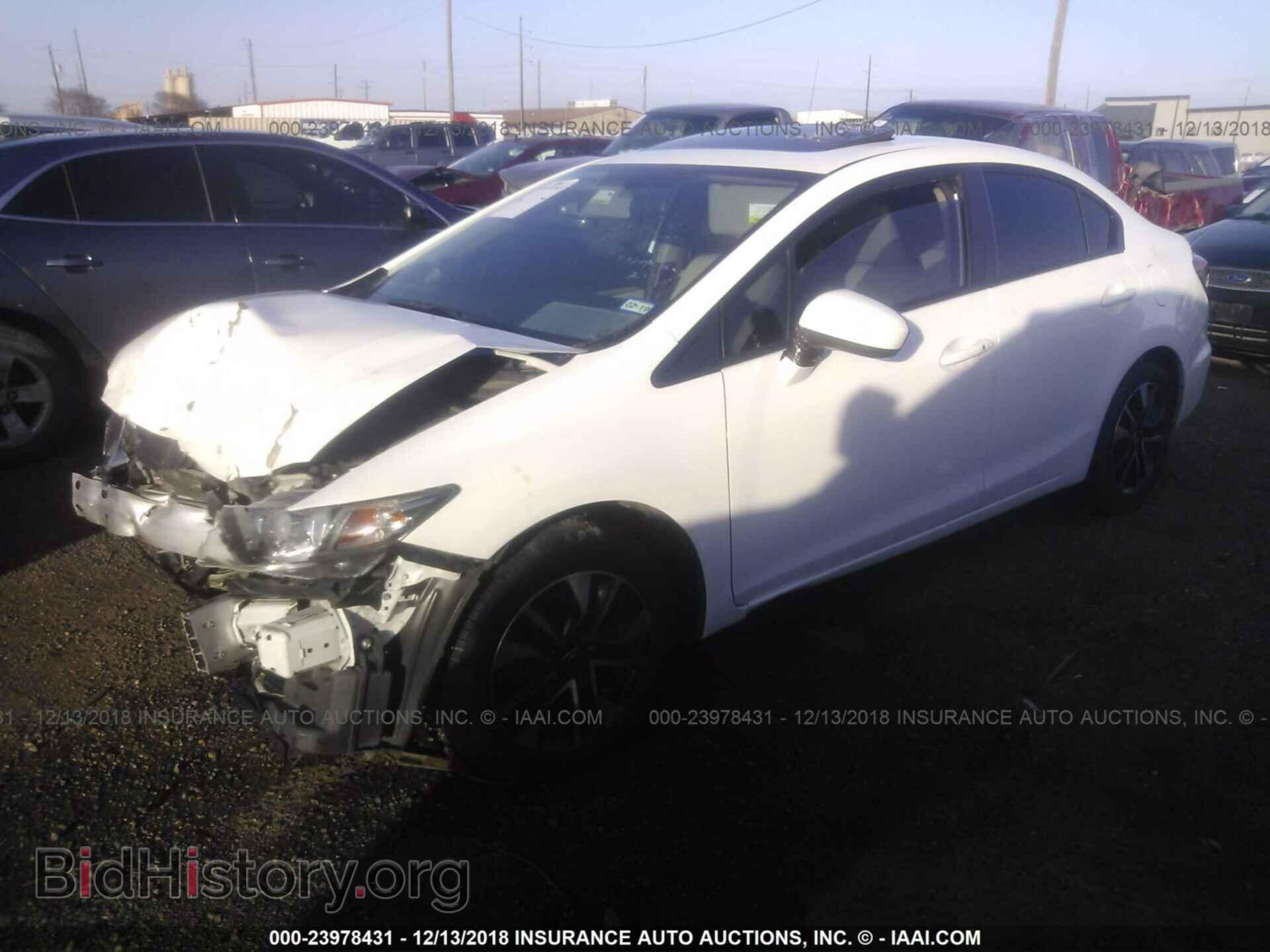 2014 HONDA CIVIC - VIN: 19XFB2F84EE018013 - Фото 2