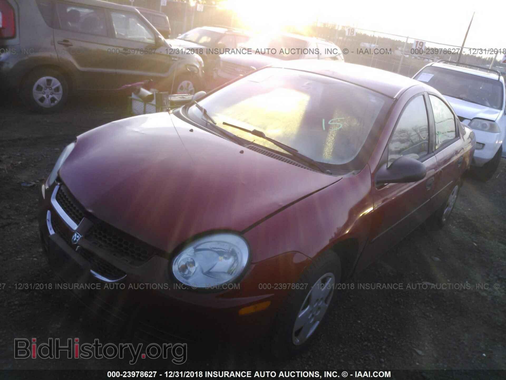 2004 DODGE NEON - VIN: 1B3ES26C34D555005 - Фото 2