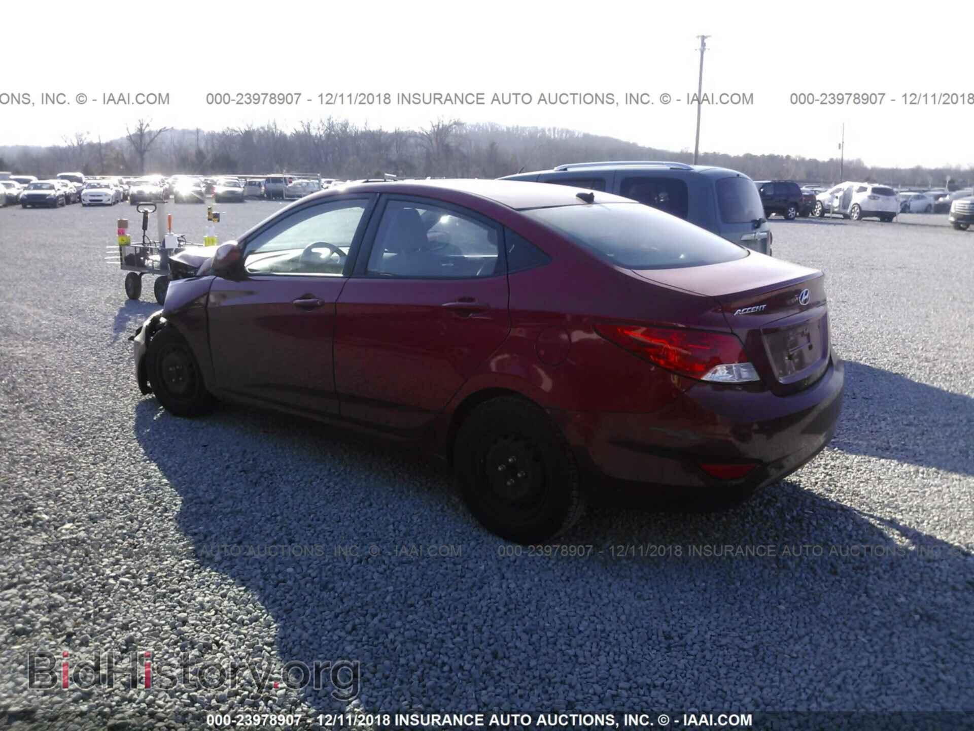 2013 HYUNDAI ACCENT - VIN: KMHCT4AE6DU520025 - Фото 3