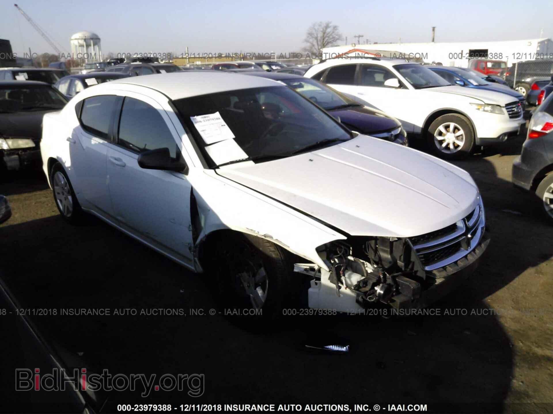 Photo 1C3CDZAB7CN118340 - DODGE AVENGER 2012