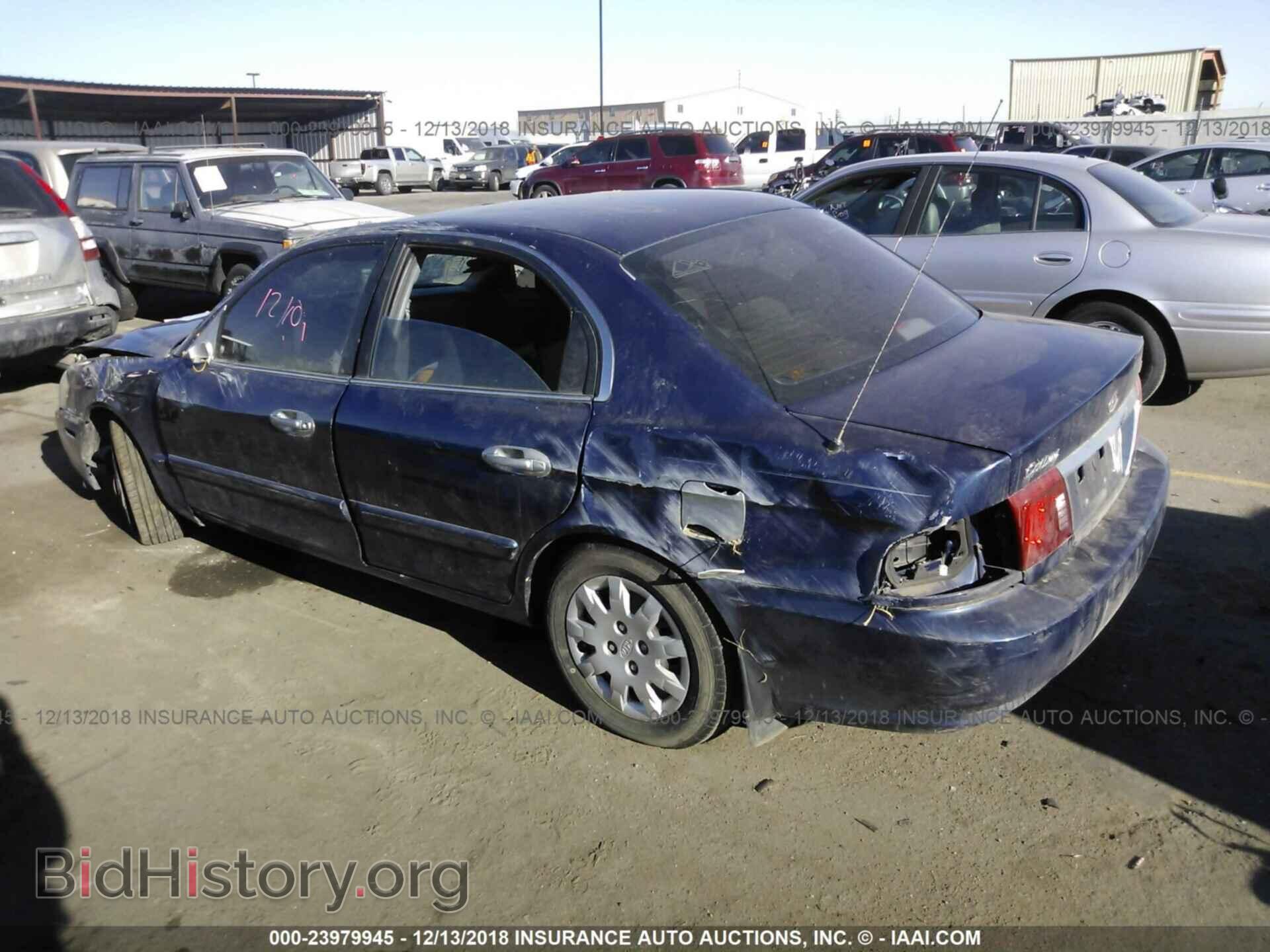 2006 KIA OPTIMA - VIN: KNAGD126665452456 - Фото 3