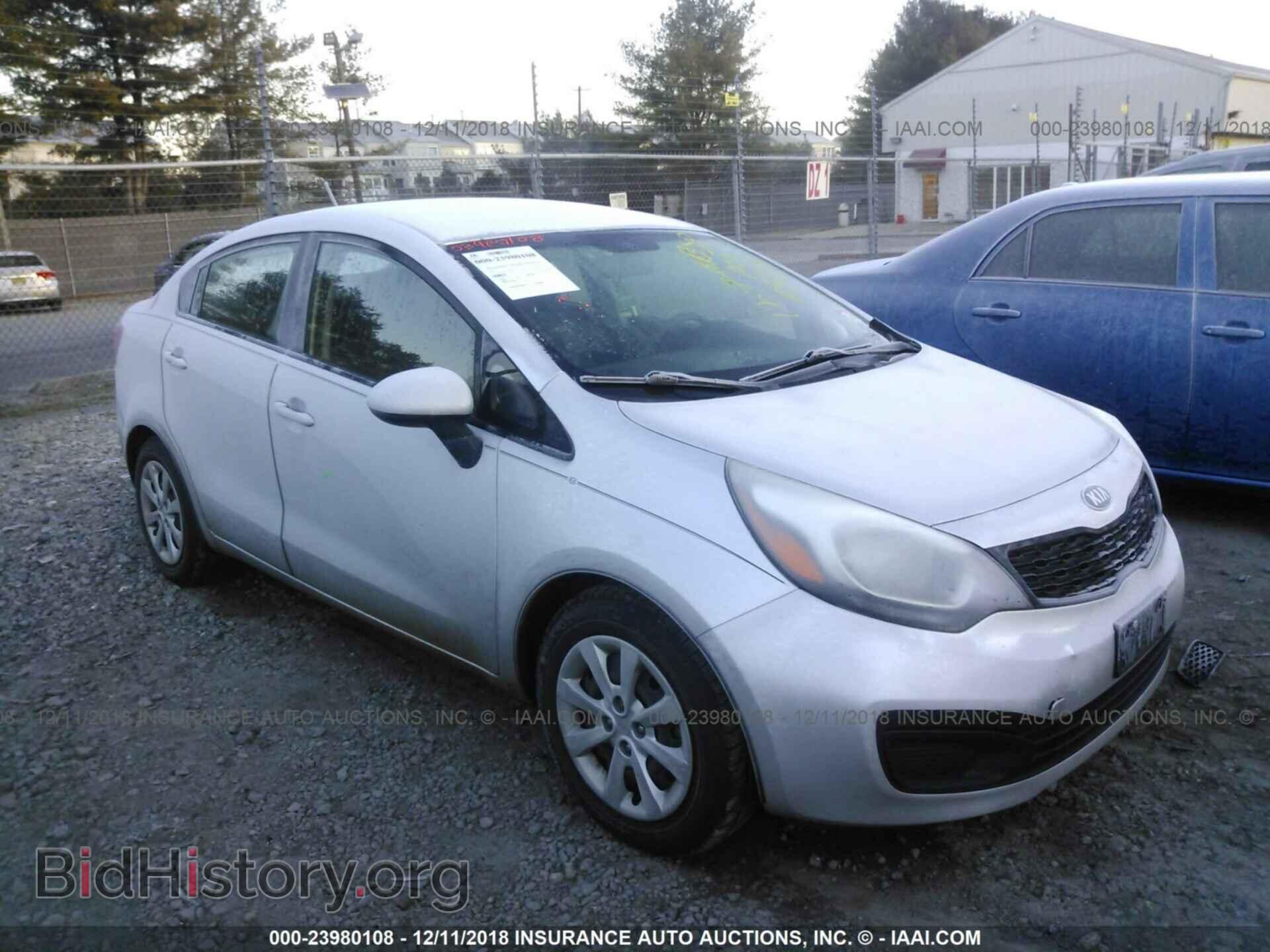 Photo KNADM4A32D6294345 - KIA RIO 2013