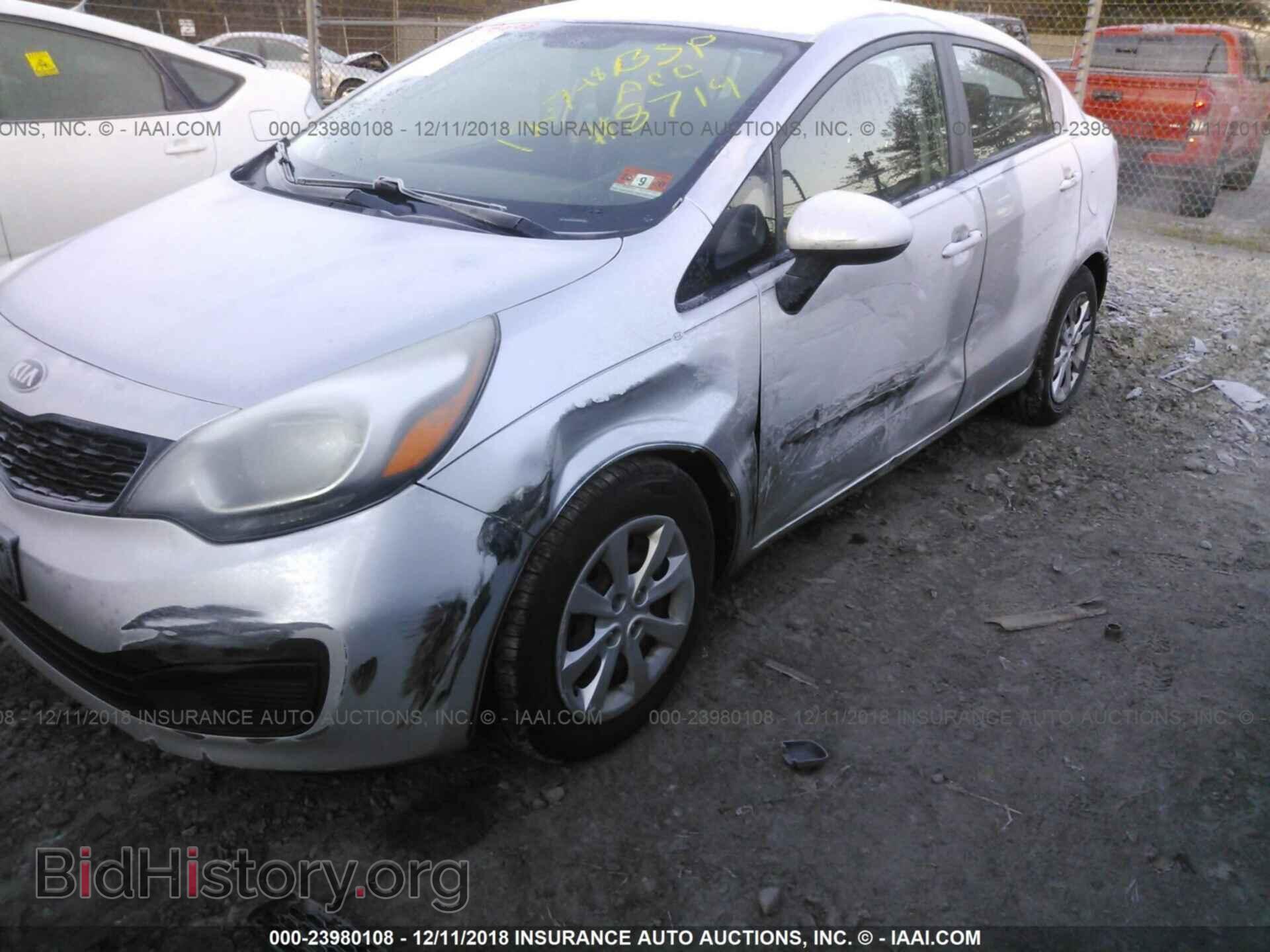 2013 KIA RIO - VIN: KNADM4A32D6294345 - Фото 6