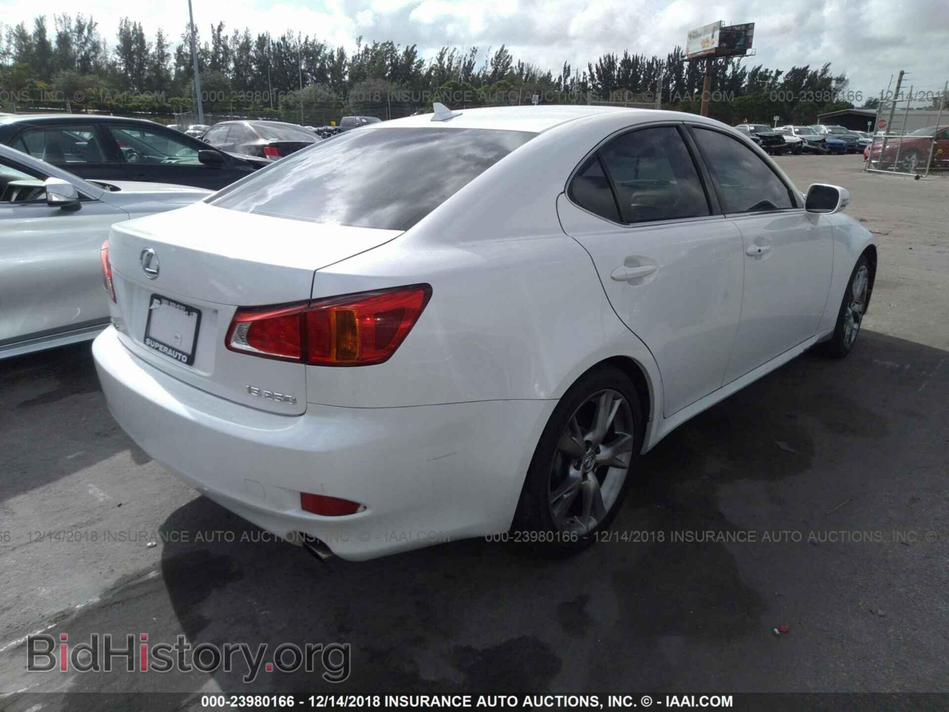 2009 LEXUS IS - VIN: JTHBK262192089312 - Фото 4
