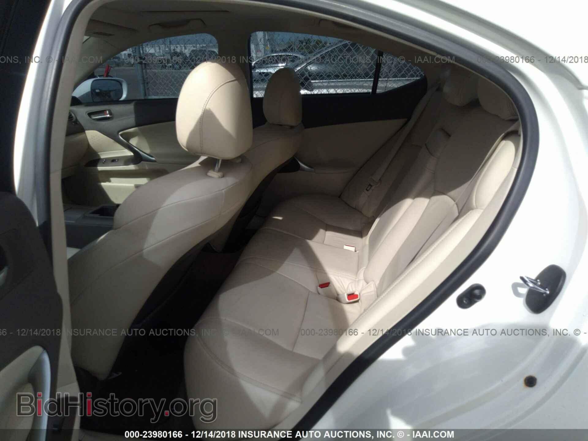 2009 LEXUS IS - VIN: JTHBK262192089312 - Фото 8