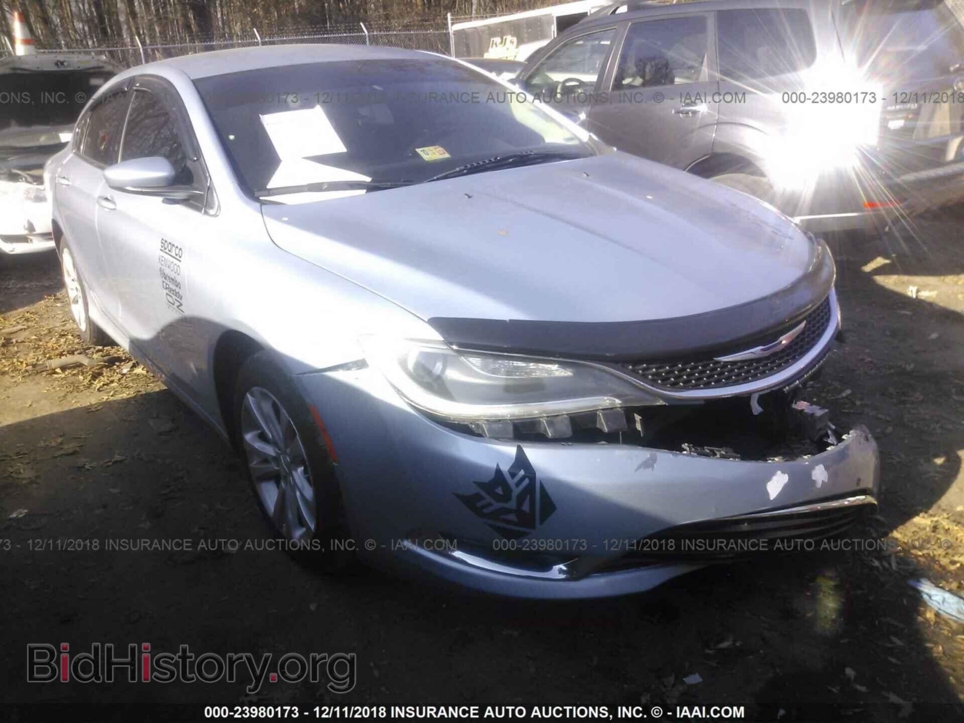 Photo 1C3CCCABXFN701960 - CHRYSLER 200 2015