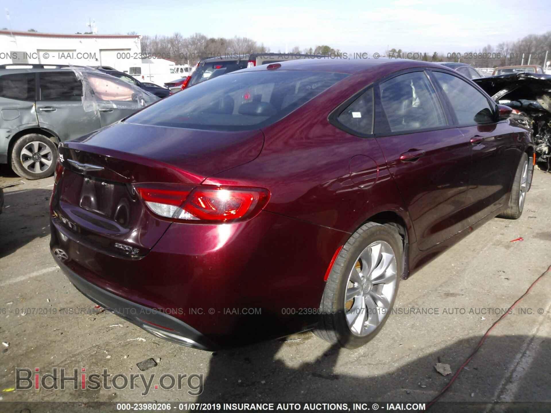 2015 CHRYSLER 200 - VIN: 1C3CCCBB8FN658508 - Фото 4