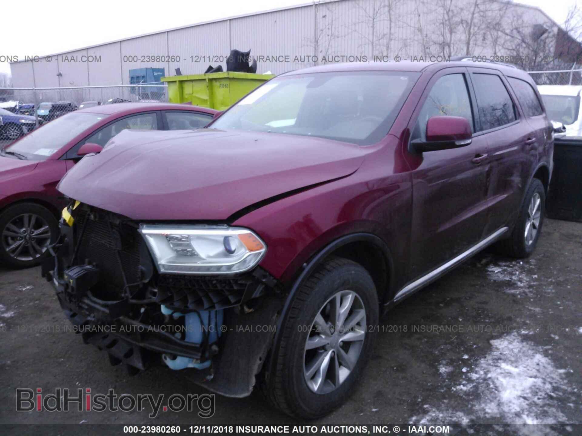 2014 DODGE DURANGO - VIN: 1C4RDJDG9EC585806 - Фото 2