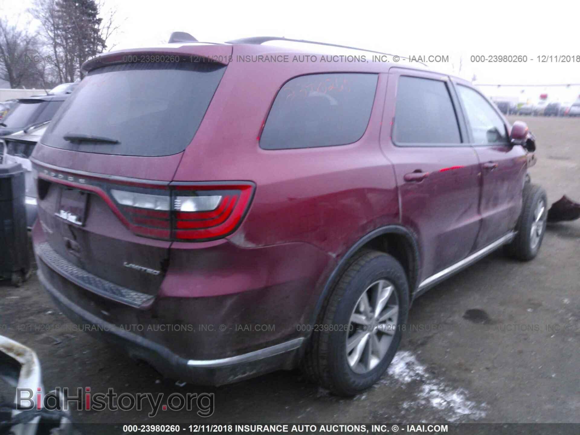 2014 DODGE DURANGO - VIN: 1C4RDJDG9EC585806 - Фото 4