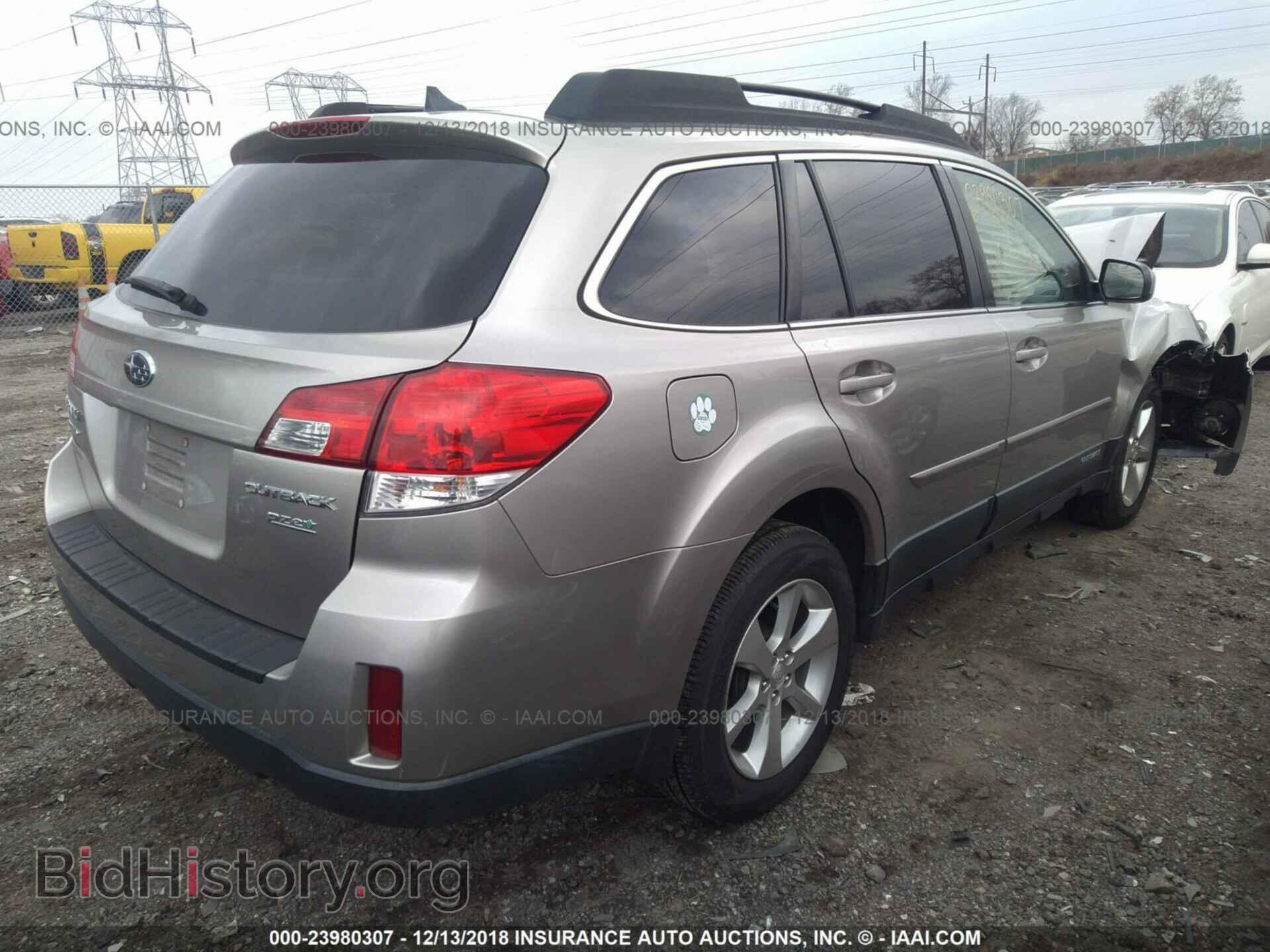 2014 SUBARU OUTBACK - VIN: 4S4BRBLC6E3306928 - Фото 4