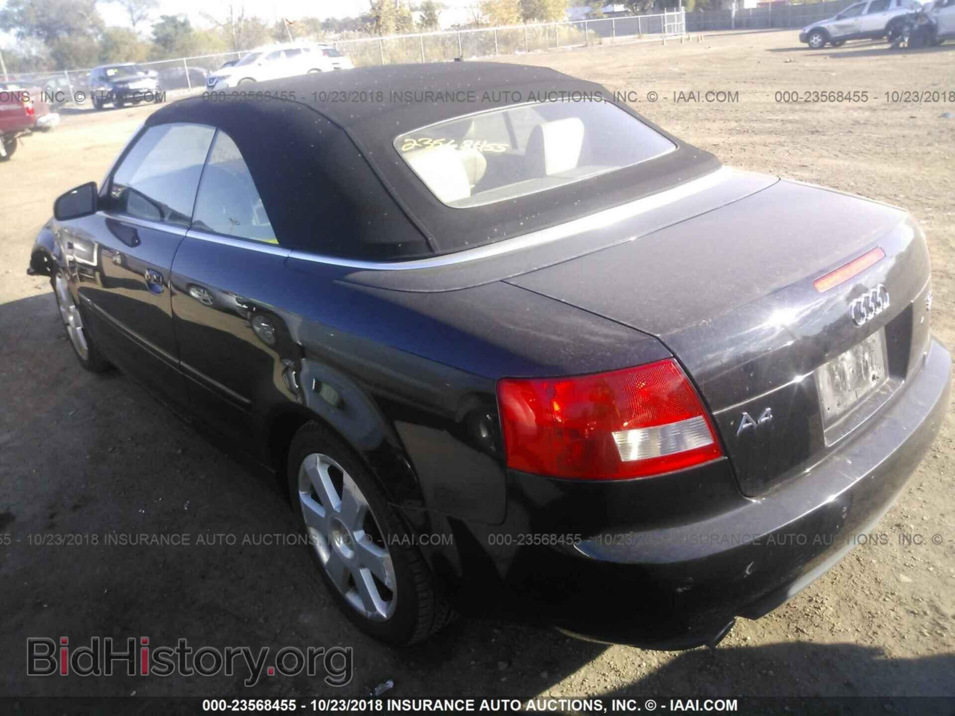 2006 AUDI A4 - VIN: WAUDT48HX6K001547 - Фото 3