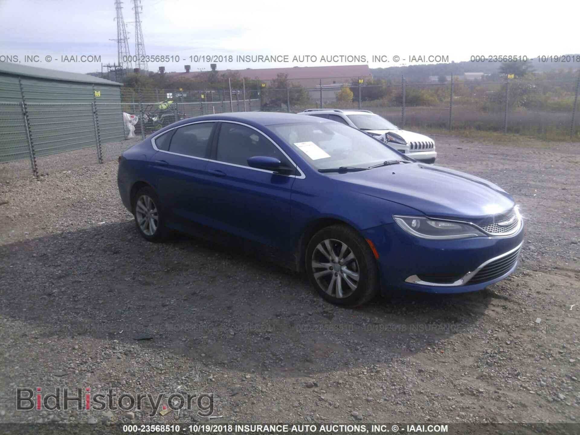 Photo 1C3CCCABXFN683136 - CHRYSLER 200 2015
