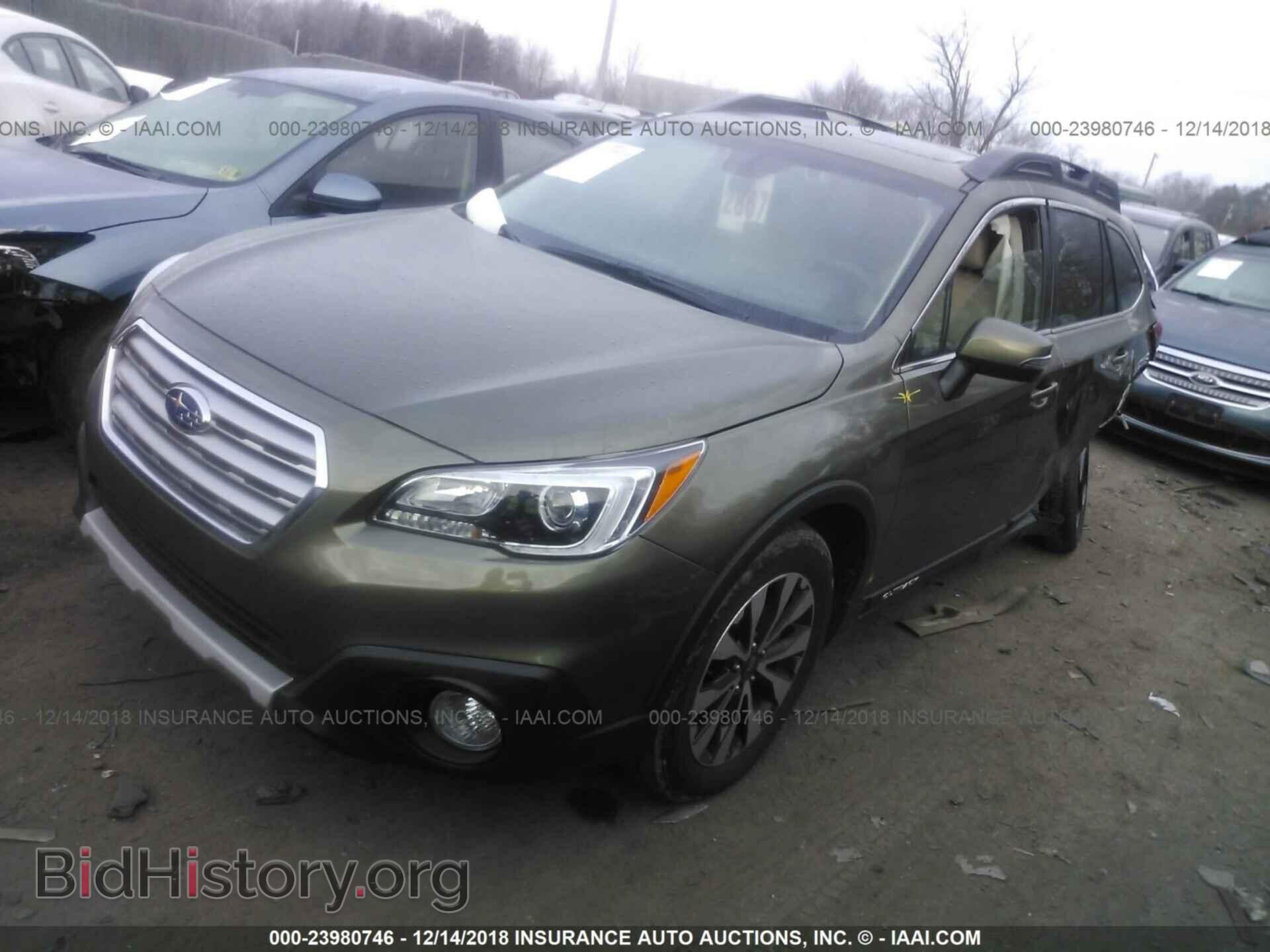 2017 SUBARU OUTBACK - VIN: 4S4BSANC0H3388154 - Фото 2