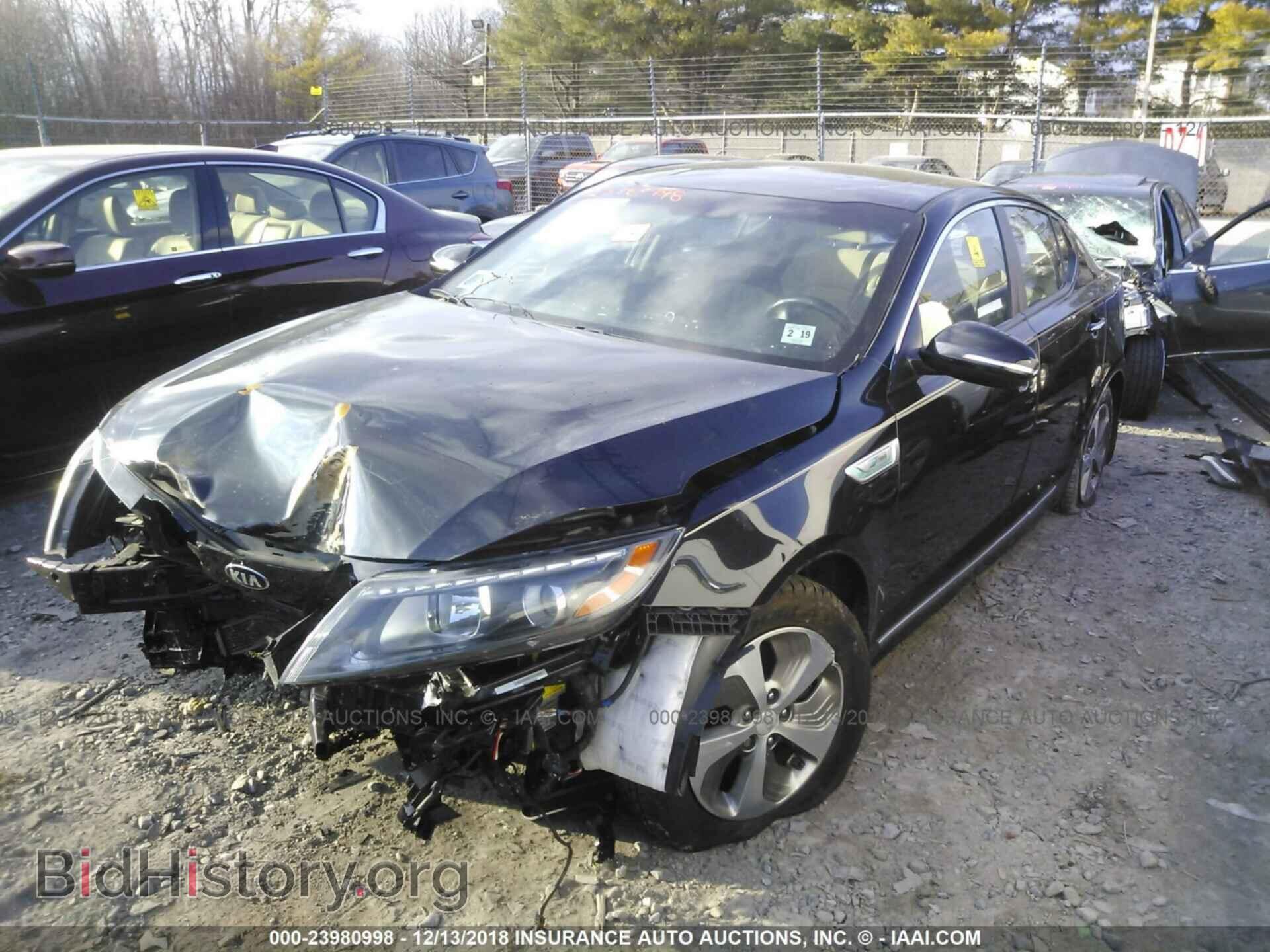 2014 KIA OPTIMA - VIN: KNAGM4AD6E5071738 - Фото 2
