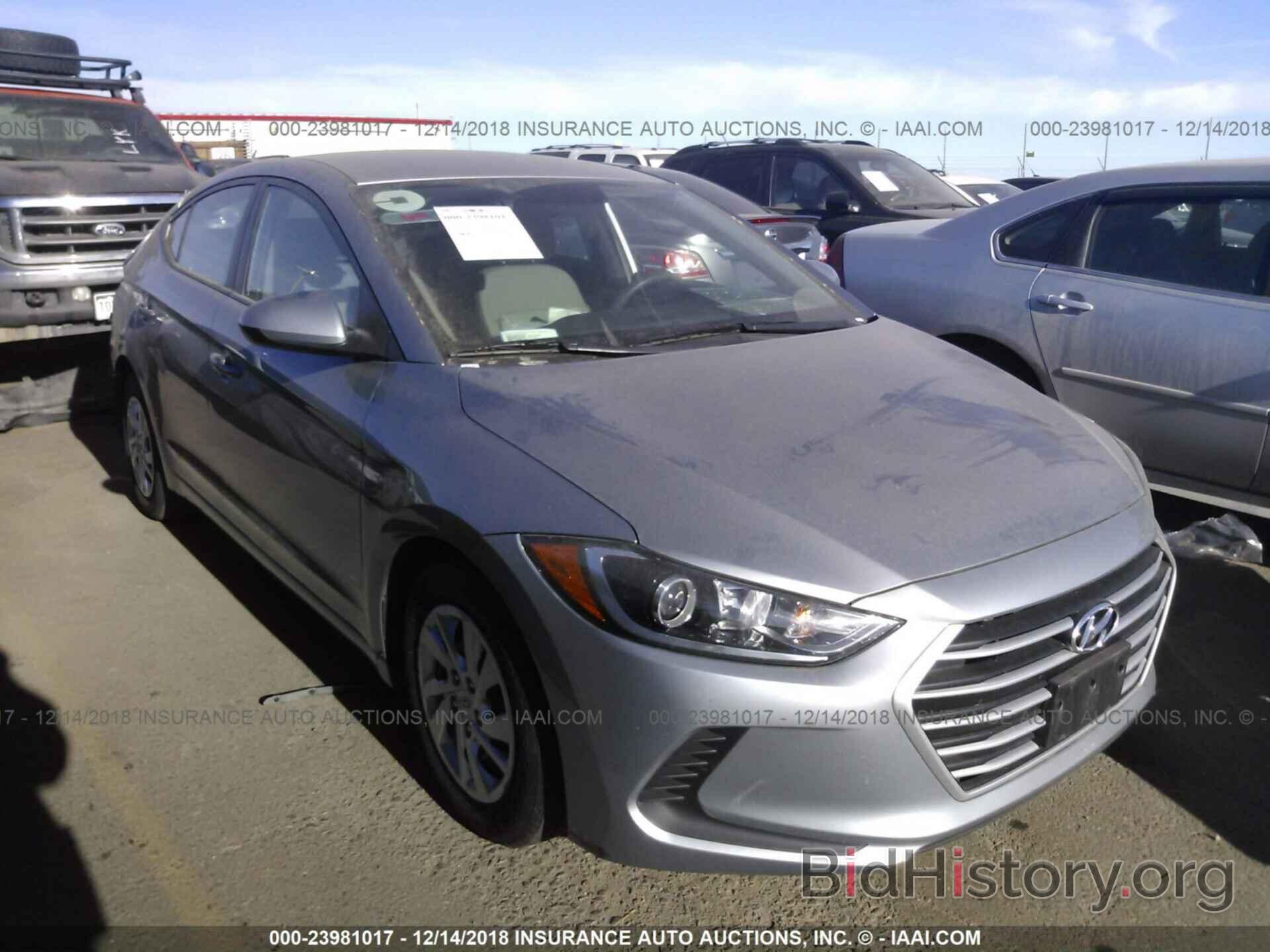 Photo 5NPD74LF5HH129581 - HYUNDAI ELANTRA 2017