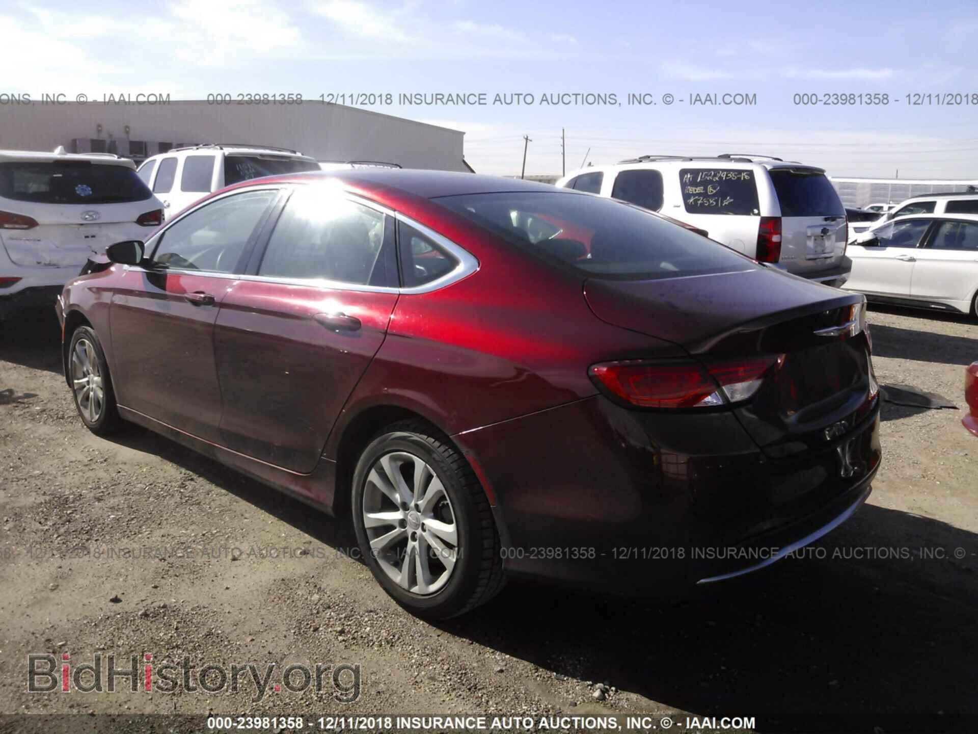 2015 CHRYSLER 200 - VIN: 1C3CCCAB2FN637560 - Photo 3