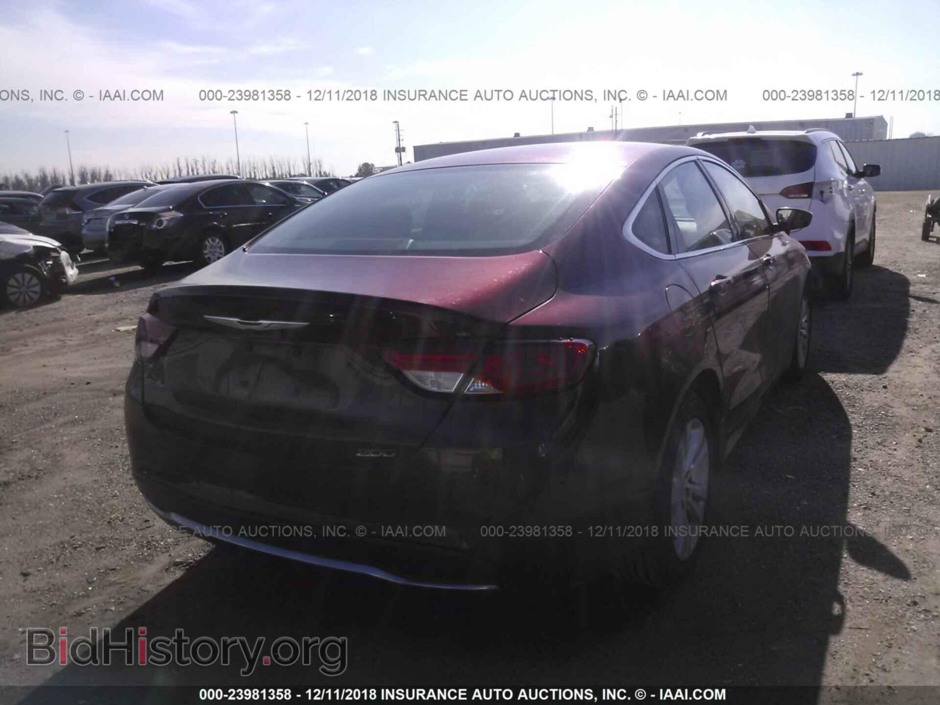 2015 CHRYSLER 200 - VIN: 1C3CCCAB2FN637560 - Photo 4