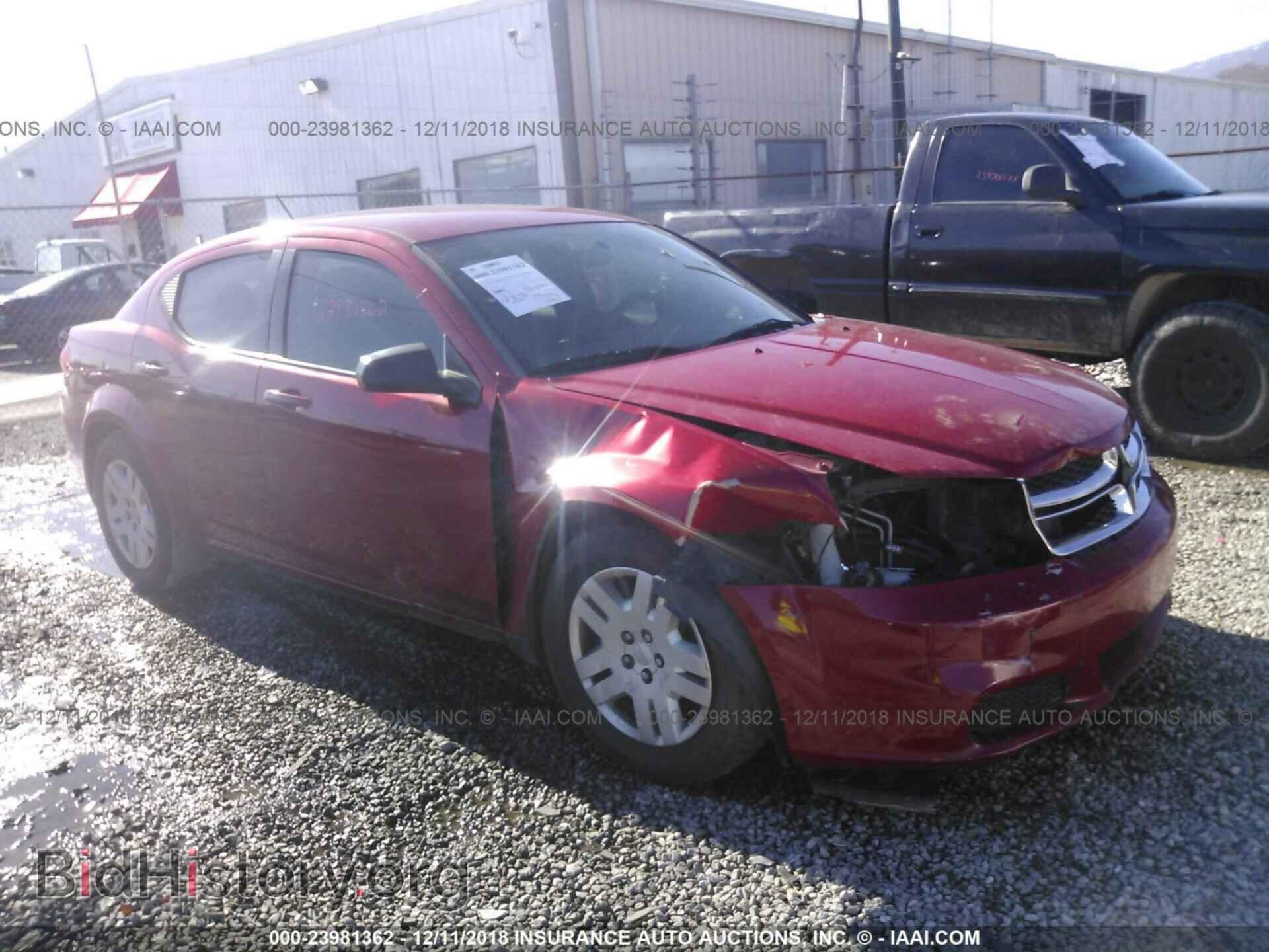 Photo 1C3CDZAB0DN760335 - DODGE AVENGER 2013