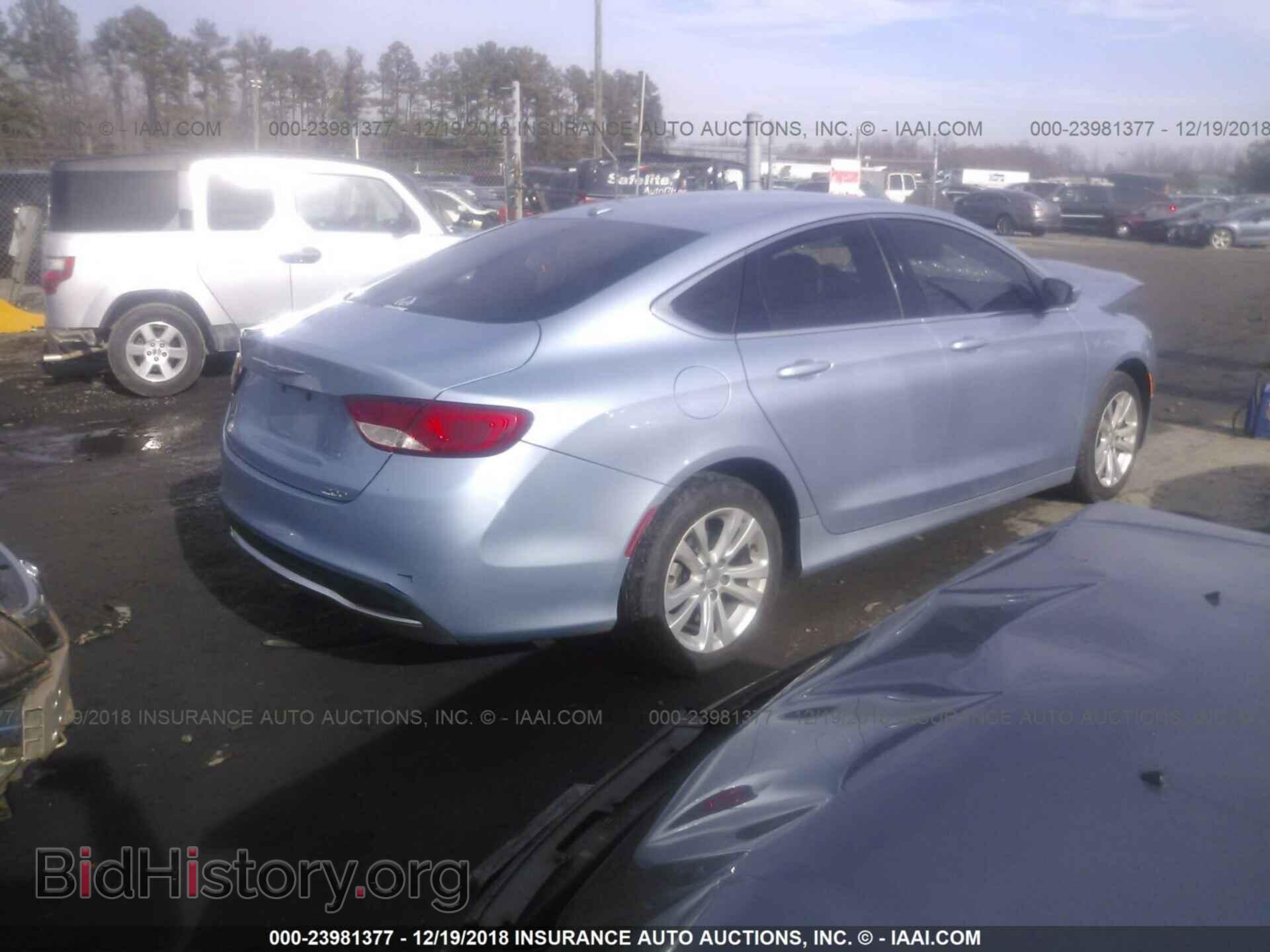 2015 CHRYSLER 200 - VIN: 1C3CCCAB9FN638043 - Фото 4