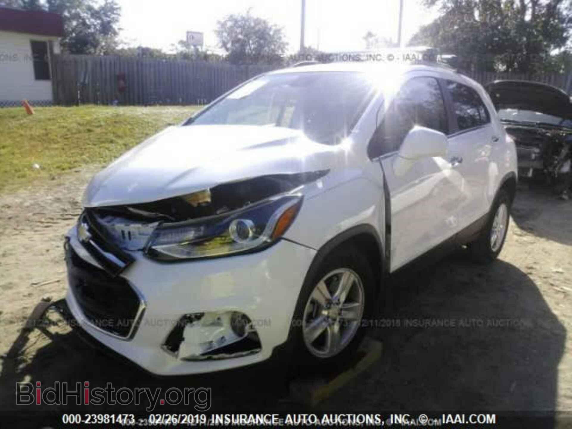 2017 CHEVROLET TRAX - VIN: 3GNCJLSB4HL201819 - Фото 2