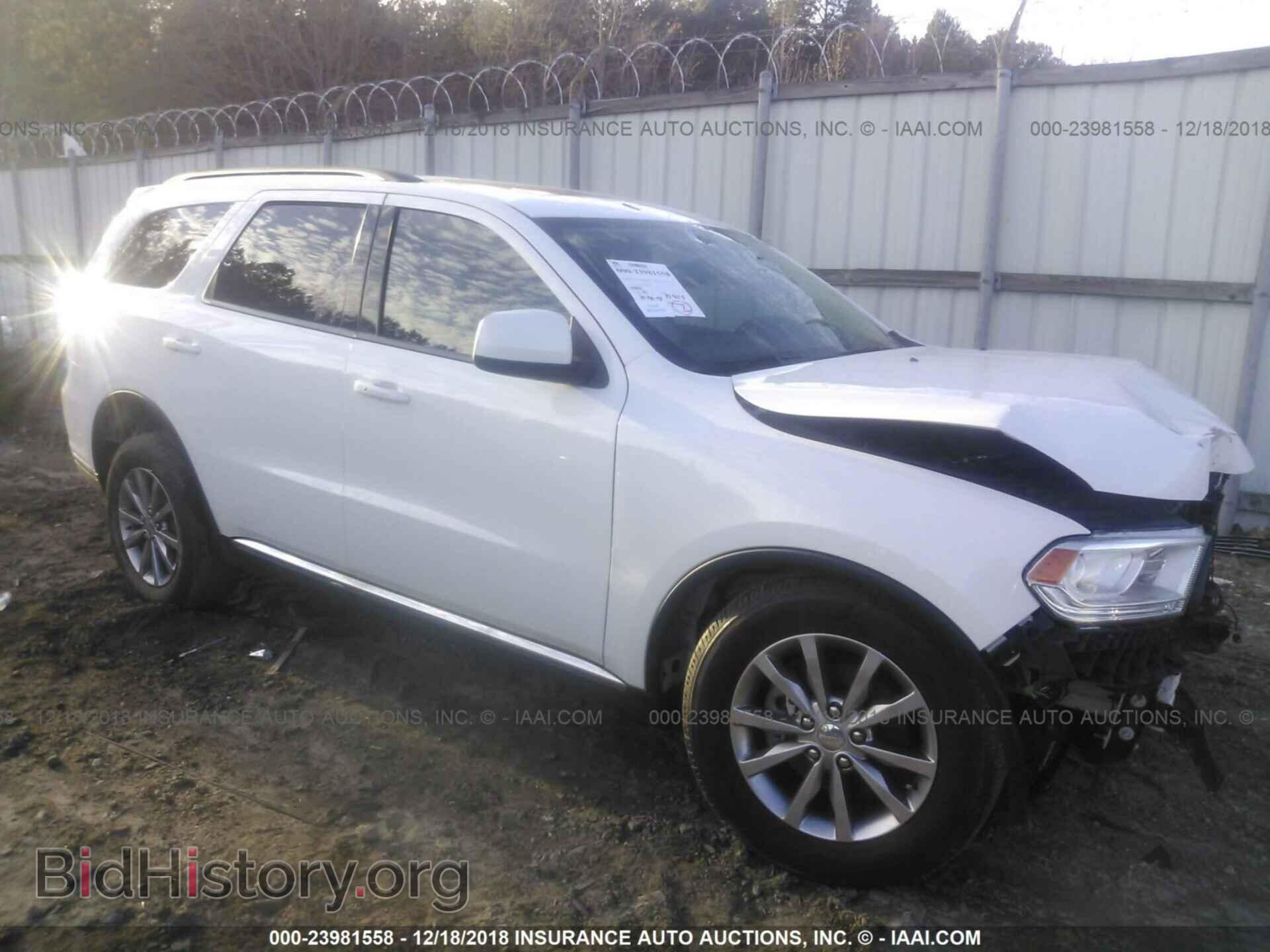 Фотография 1C4RDHAG3GC301540 - DODGE DURANGO 2016