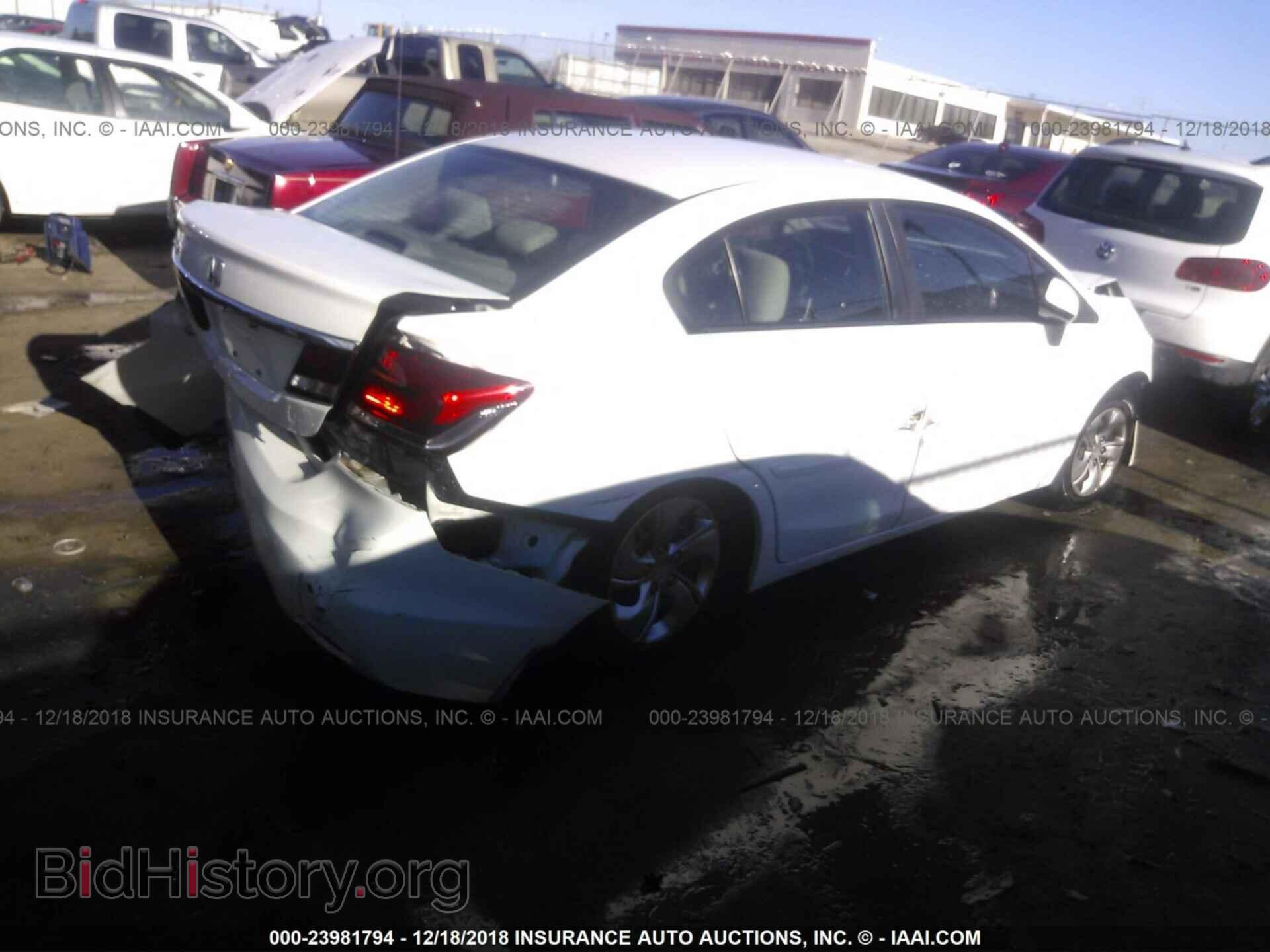 2013 HONDA CIVIC - VIN: 19XFB2F59DE091530 - Фото 4