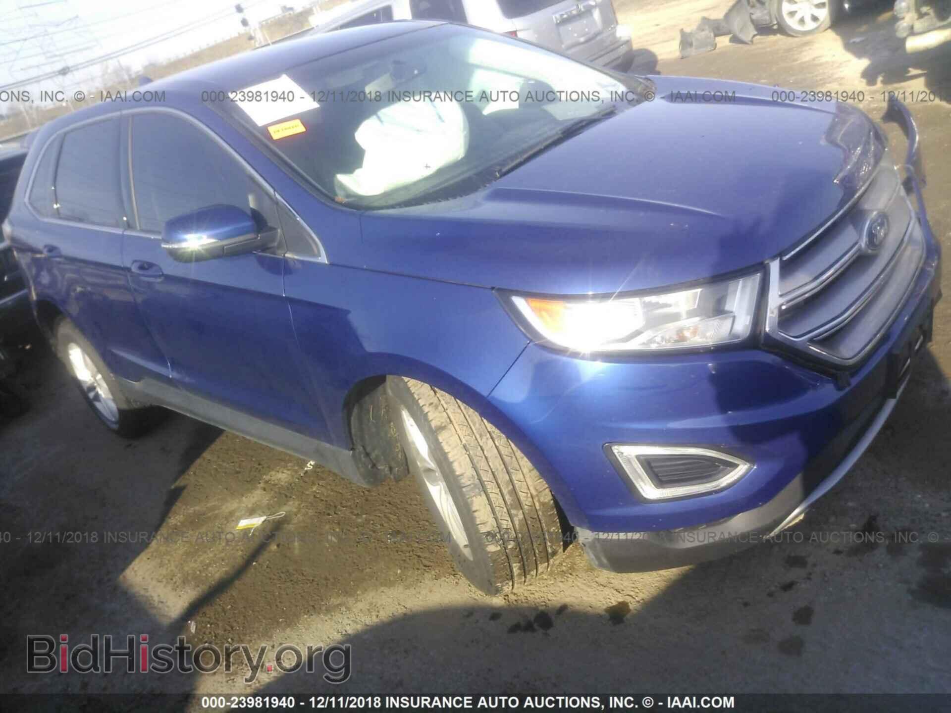 Фотография 2FMTK4J93FBC10509 - Ford Edge 2015