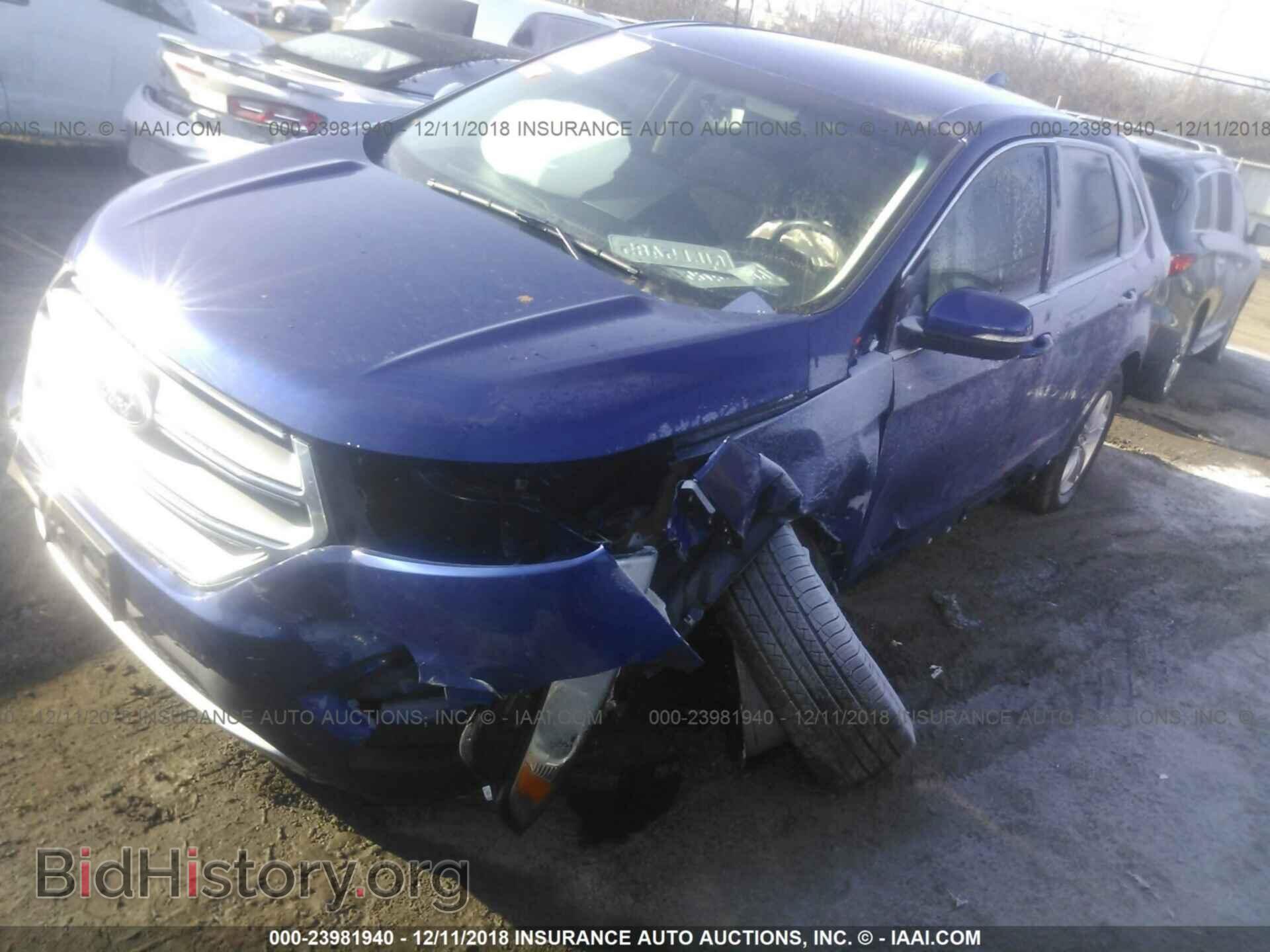 2015 Ford Edge - VIN: 2FMTK4J93FBC10509 - Фото 2