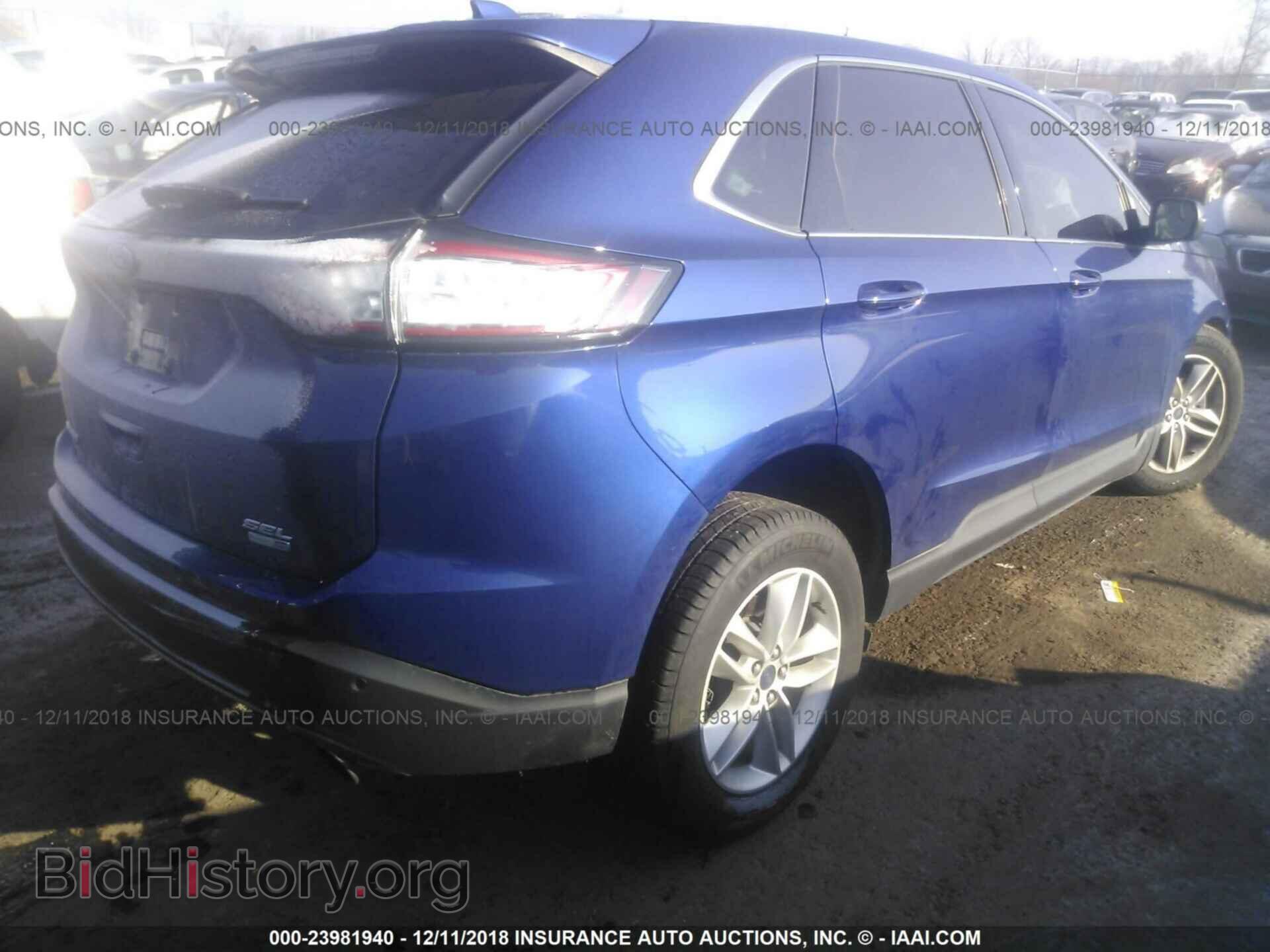 2015 Ford Edge - VIN: 2FMTK4J93FBC10509 - Фото 4