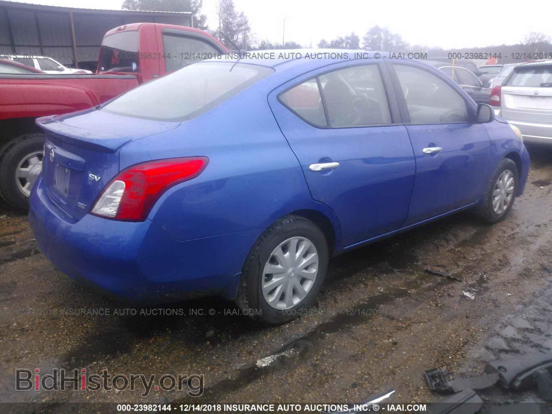 2012 NISSAN VERSA - VIN: 3N1CN7AP4CL889124 - Фото 4