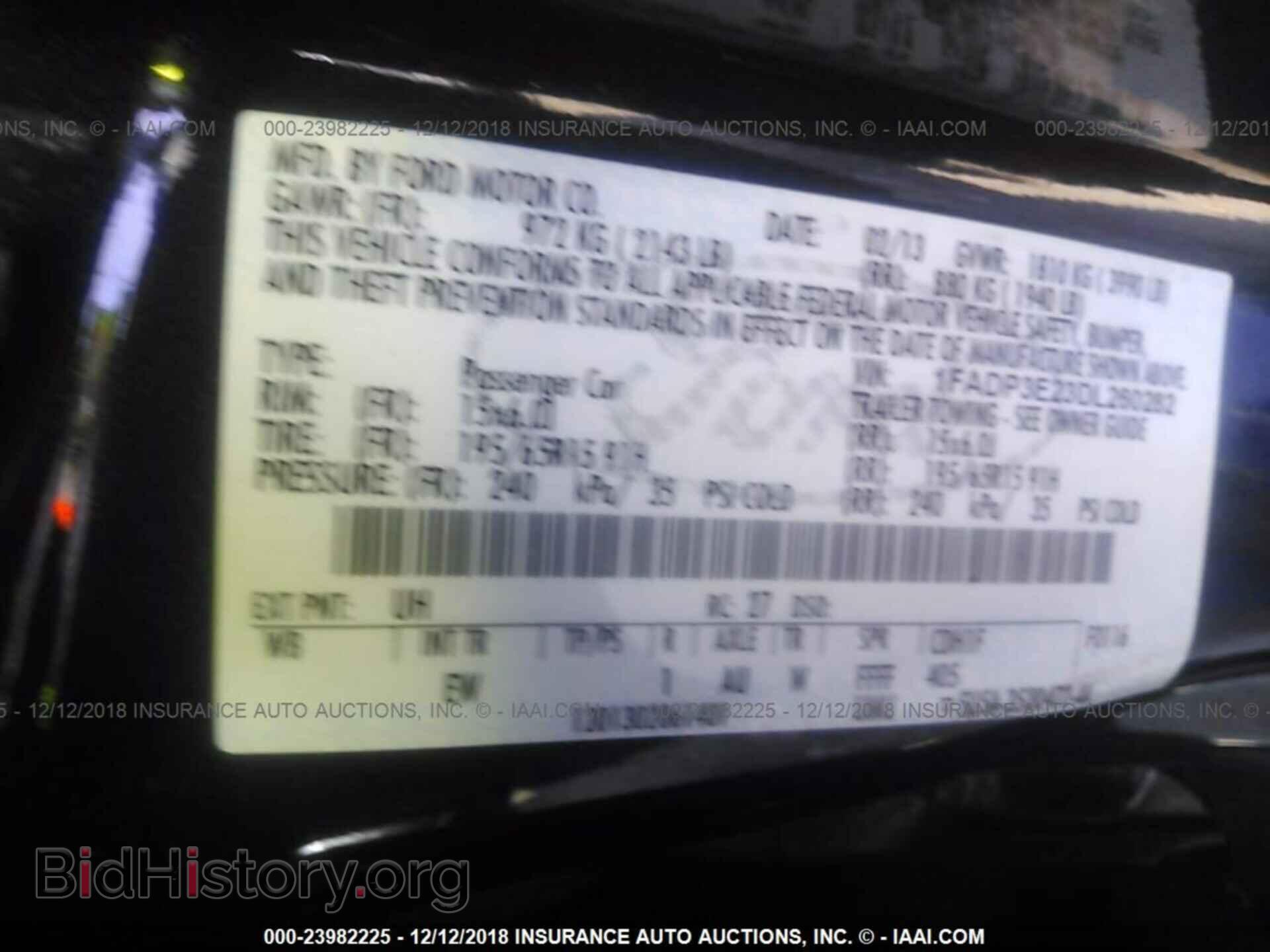 2013 FORD FOCUS - VIN: 1FADP3E23DL260282 - Photo 9
