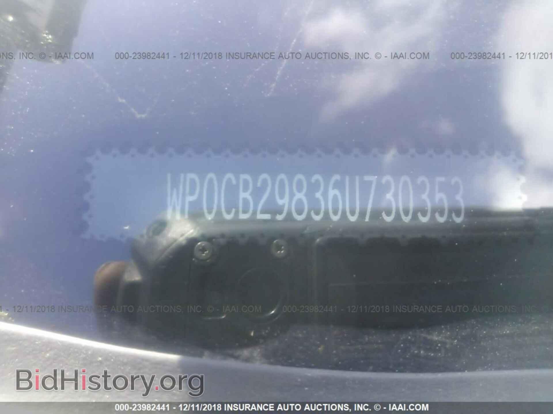 2006 PORSCHE BOXSTER - VIN: WP0CB29836U730353 - Фото 9