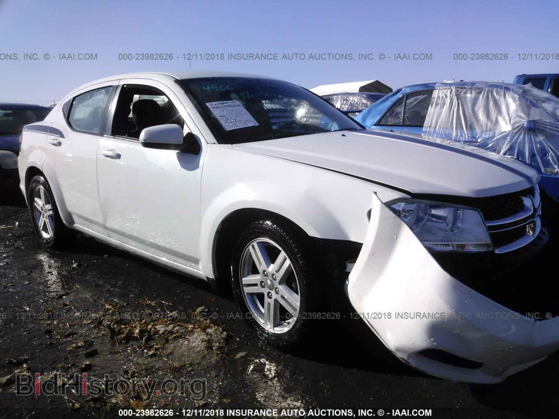 Photo 1C3CDZCB5CN208826 - DODGE AVENGER 2012