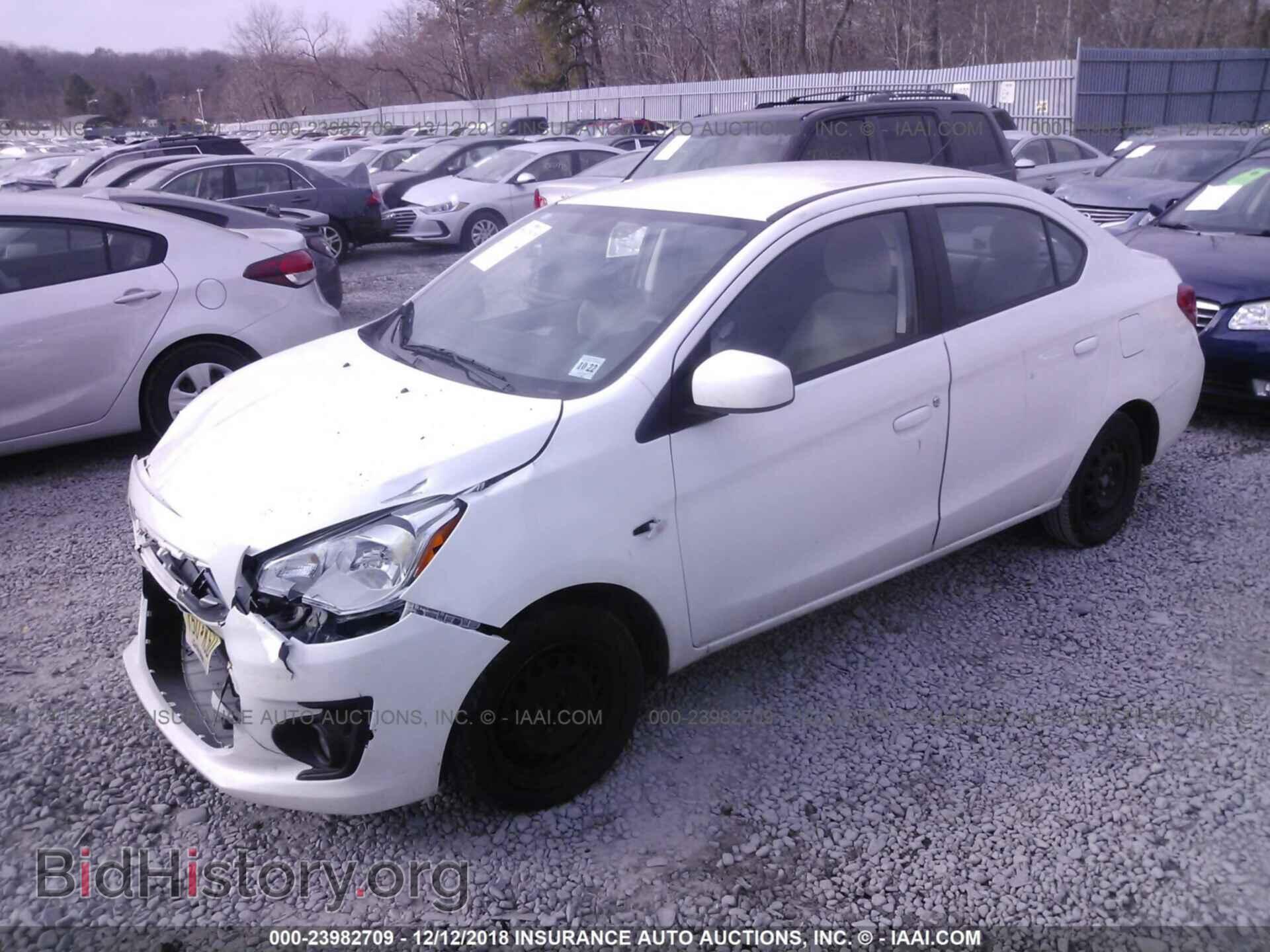 2017 MITSUBISHI MIRAGE - VIN: ML32F3FJ7HH003955 - Фото 2