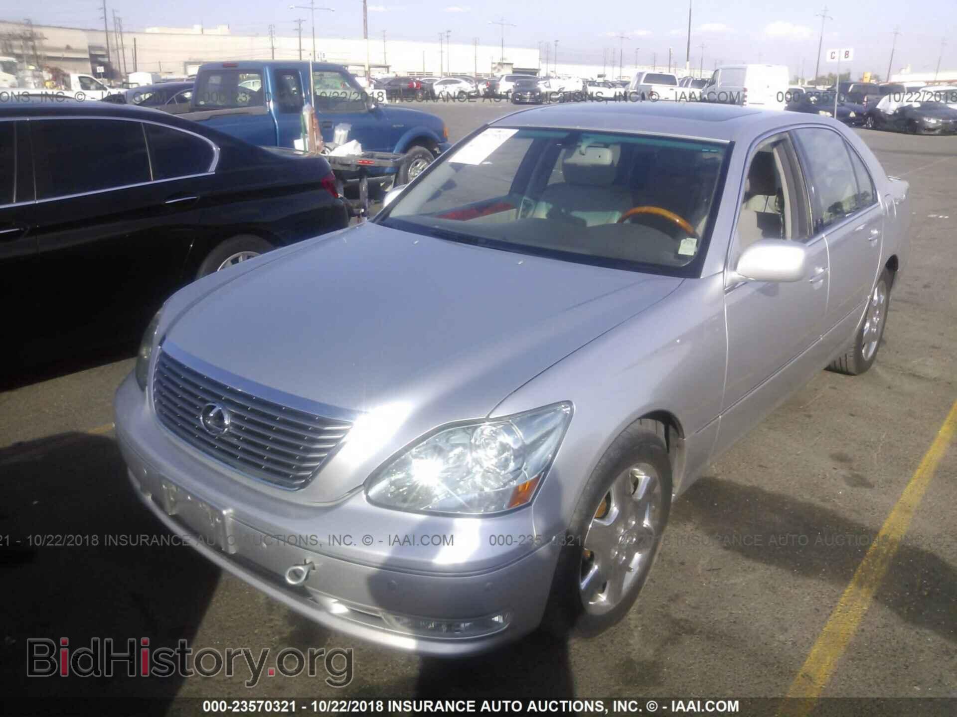 2004 LEXUS LS - VIN: JTHBN36FX40150659 - Photo 2
