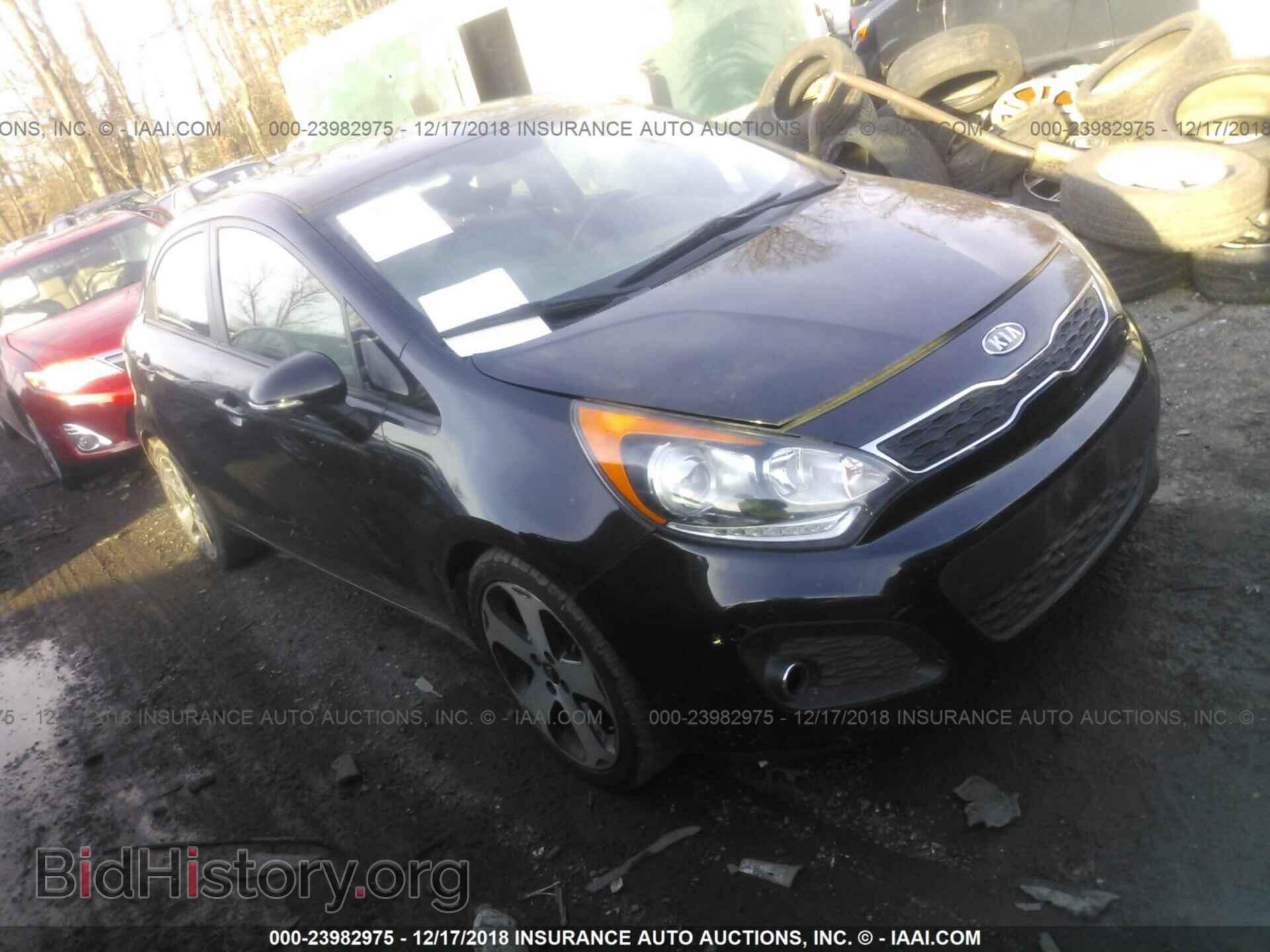 Фотография KNADN5A31C6029448 - KIA RIO 2012