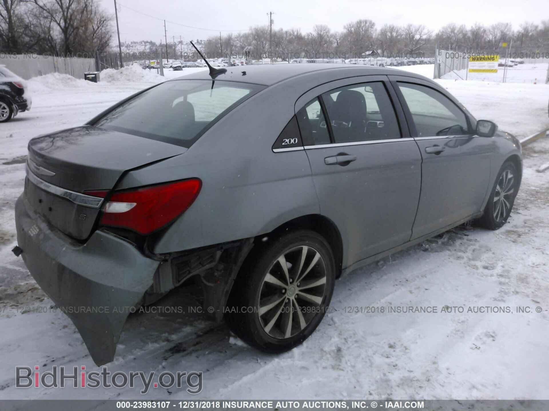 2013 CHRYSLER 200 - VIN: 1C3CCBBG9DN700106 - Photo 4