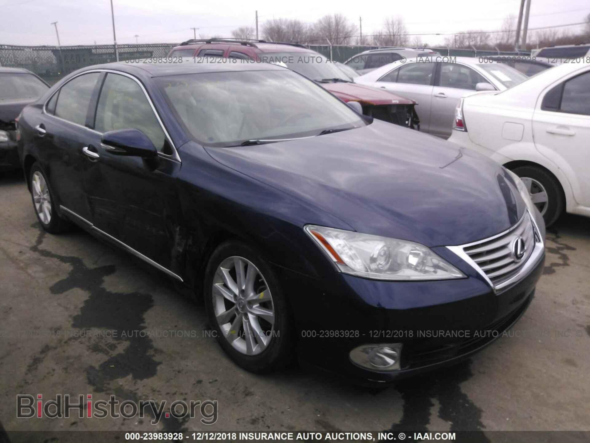 Photo JTHBK1EG7B2458185 - LEXUS ES 2011